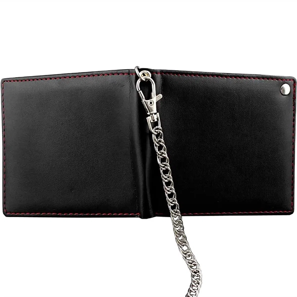 Cartera Cadena Piel Billetera con Cadena for Hombre, Billetera de Cuero for Bicicleta, camión, Rock para Hombres