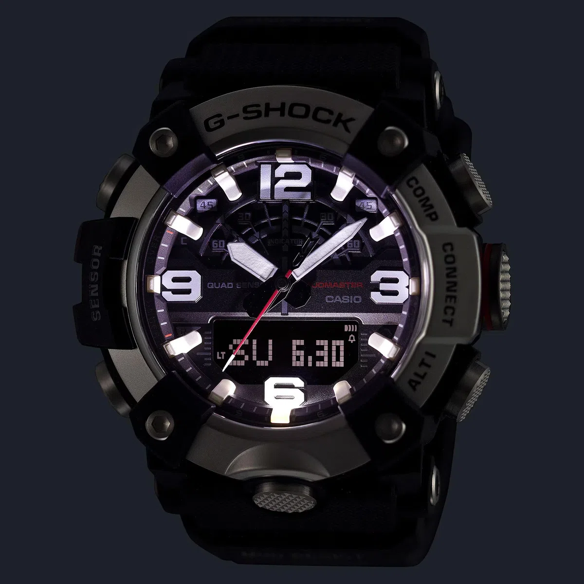Casio G-Shock Master of G Mudmaster - Reloj de Pulsera analógico y Digital de Cuarzo para Hombre