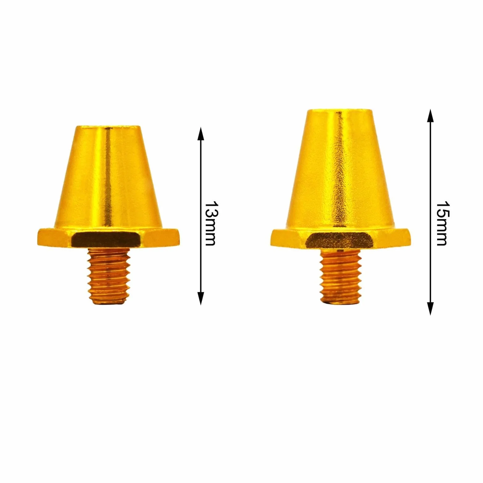 12x tacos de fútbol de repuesto, clavos para botas de fútbol, tacos profesionales de 13mm y 16mm para césped, zapatos de Rugby, tacos de fútbol para