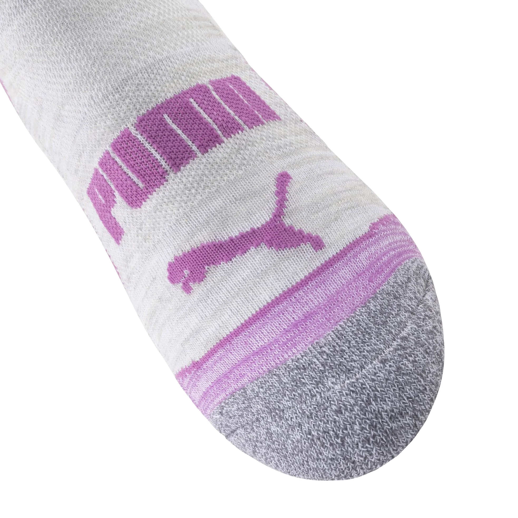 Puma No Show - Calcetines de malla para mujer (8 pares), varios colores, color blanco