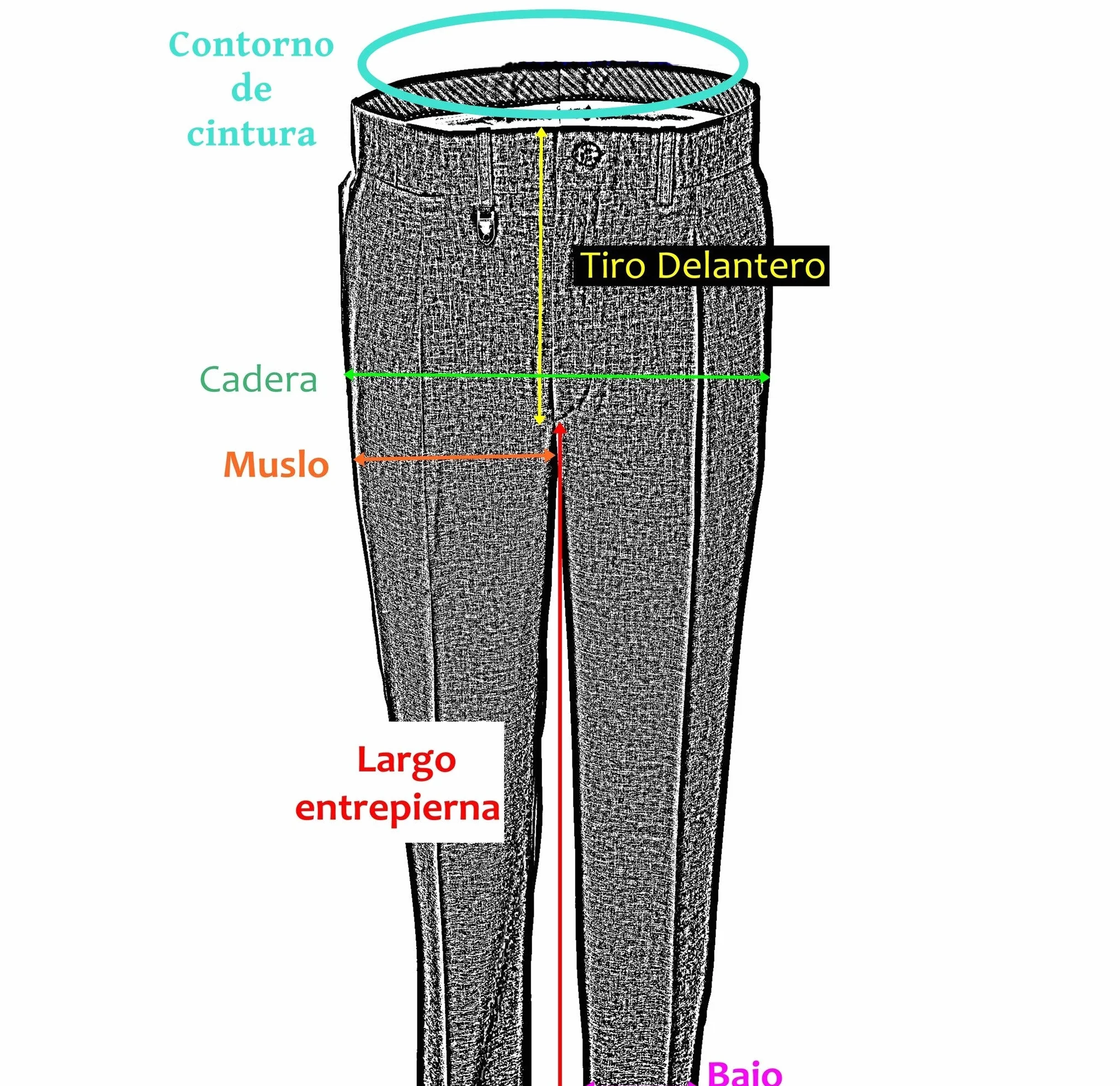 Pantalón Adaptado Hombre - Verano - Pantalon Vestir con Goma en la Cintura - Tallas Grandes - Gris/Marino/Tostado