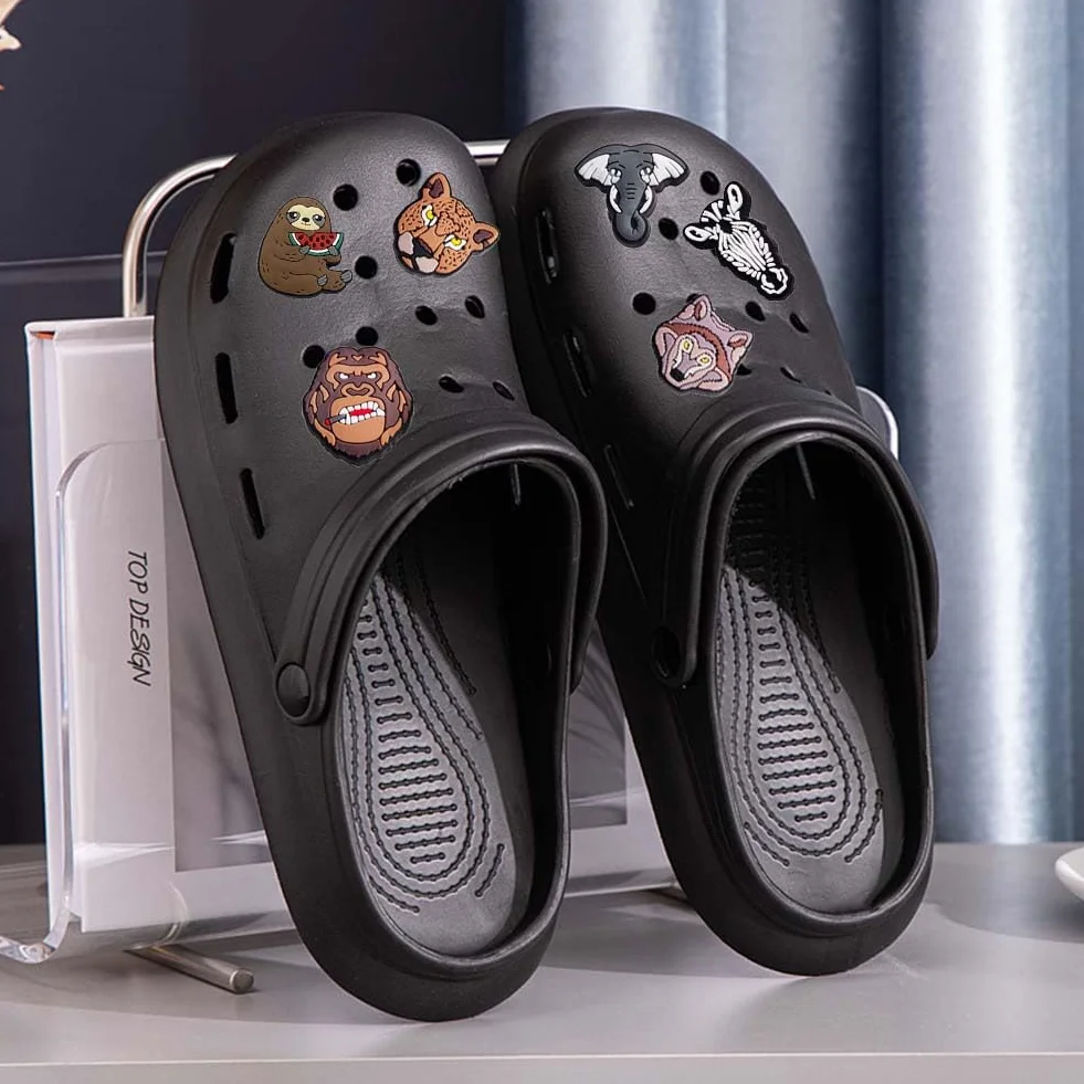 Animal Encantos del Zapato 30PCS Cute Cartoon Zapato Decoración Croc Charms para Niñas Mujeres Niños Adultos, Regalo para Fiesta de Cumpleaños