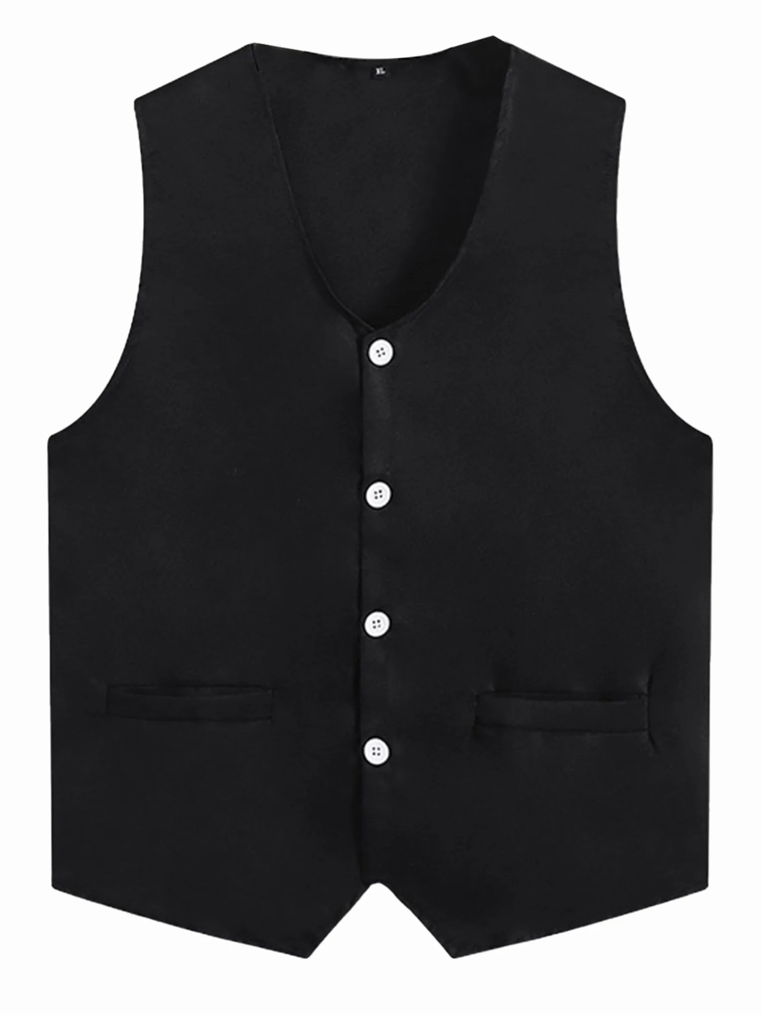 Chaleco de traje para niños sin mangas esmoquin chaqueta festiva