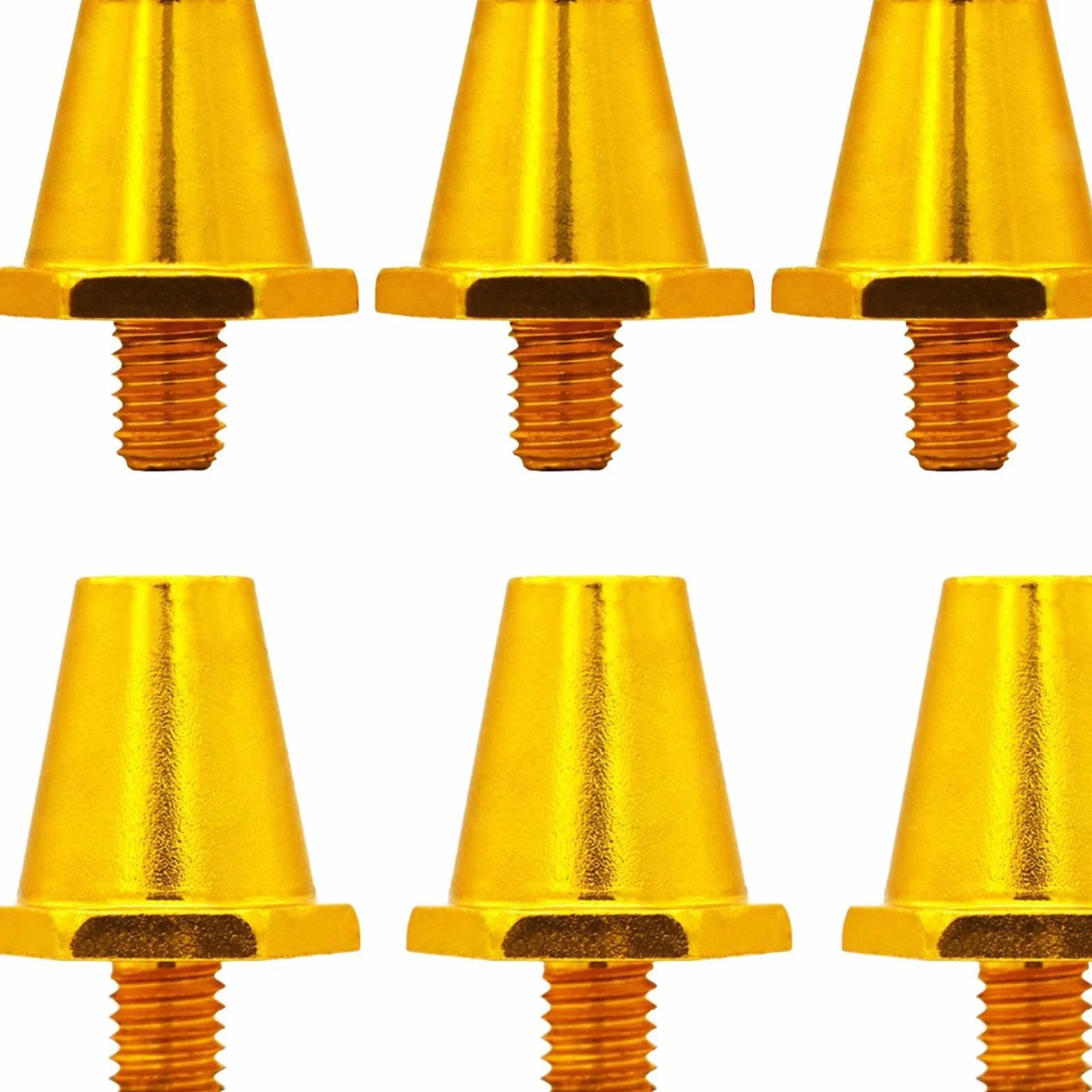 12x tacos de fútbol de repuesto, clavos para botas de fútbol, tacos profesionales de 13mm y 16mm para césped, zapatos de Rugby, tacos de fútbol para