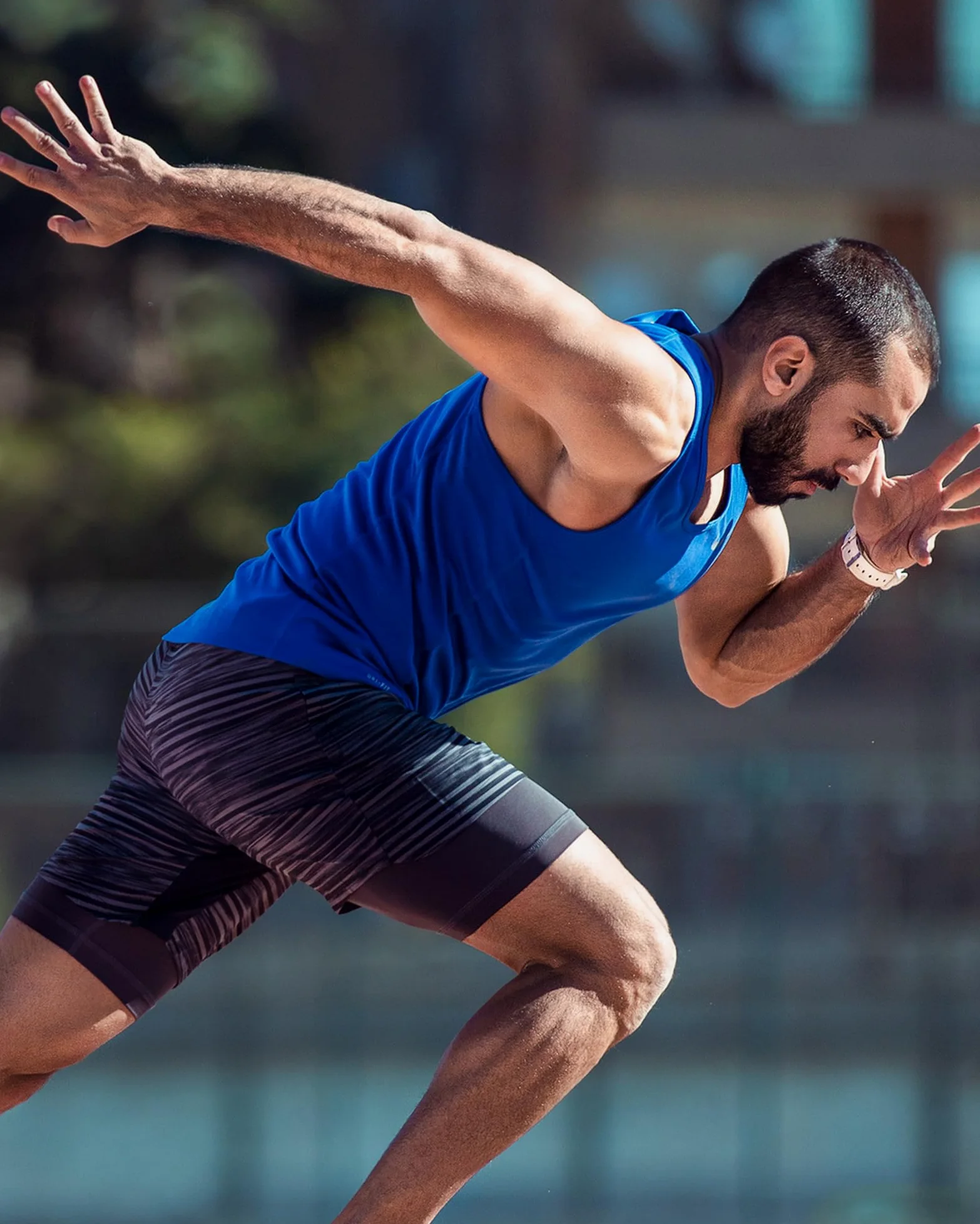 Runhit Camiseta de compresión sin mangas para hombre, atlética, capa base