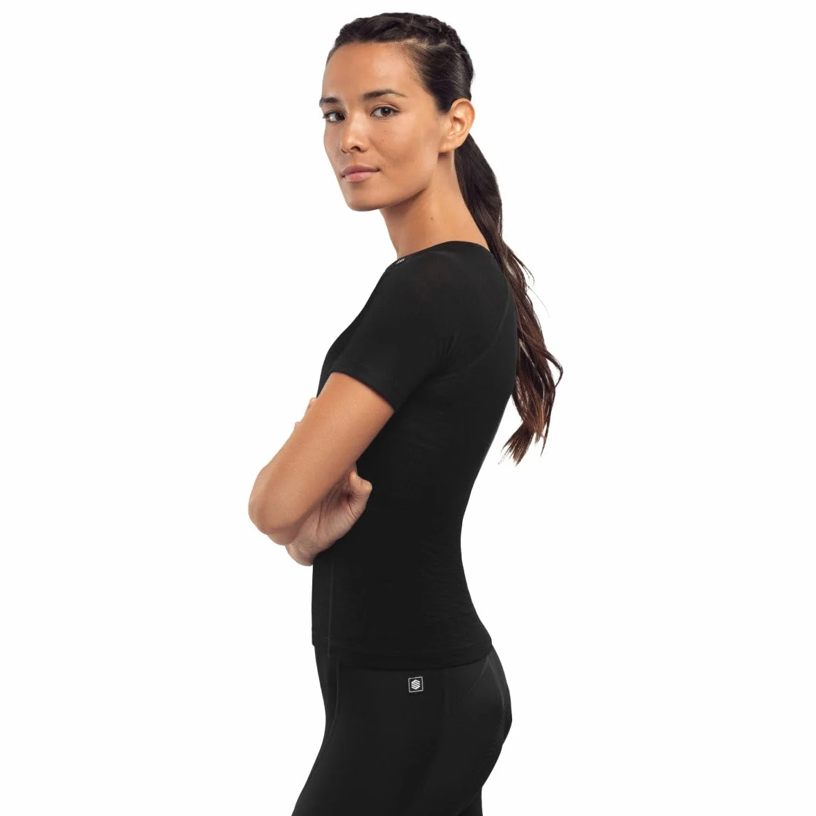 SIROKO Camiseta Interior Lana Ciclismo SRX Premium Skin Negro