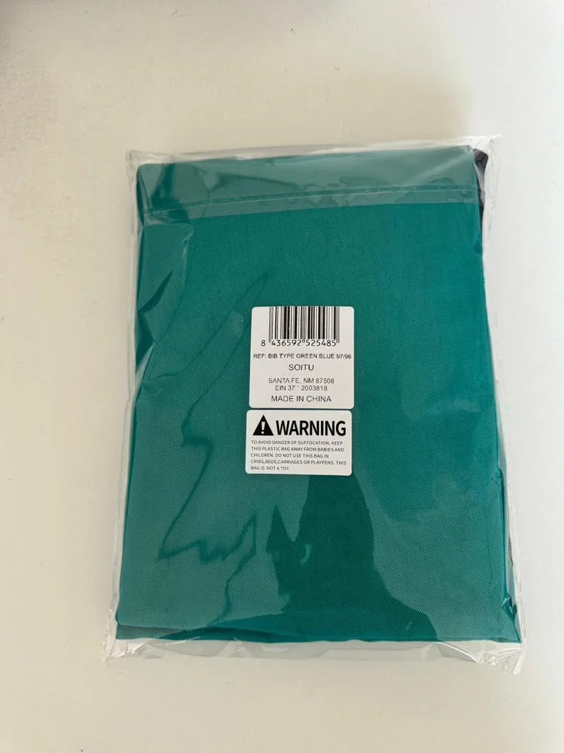 Bata Maestra Infantil – Estola para Profesora de Educación Infantil, 2 bolsillos – Antimanchas y Repelente al Agua – Babi Escolar Cómodo y Ajuste L-XL – Estilo Japonés para Guardería y Colegio