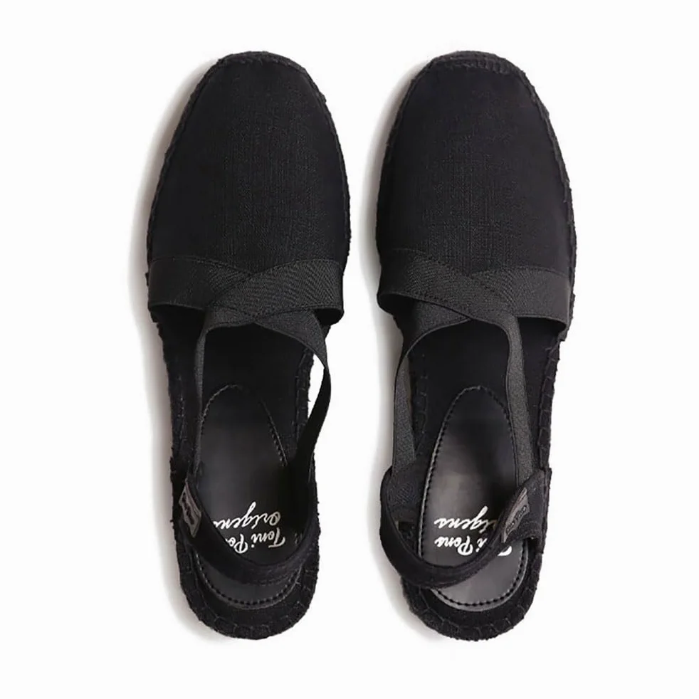 TONI PONS - Alpargatas Negras - Textil