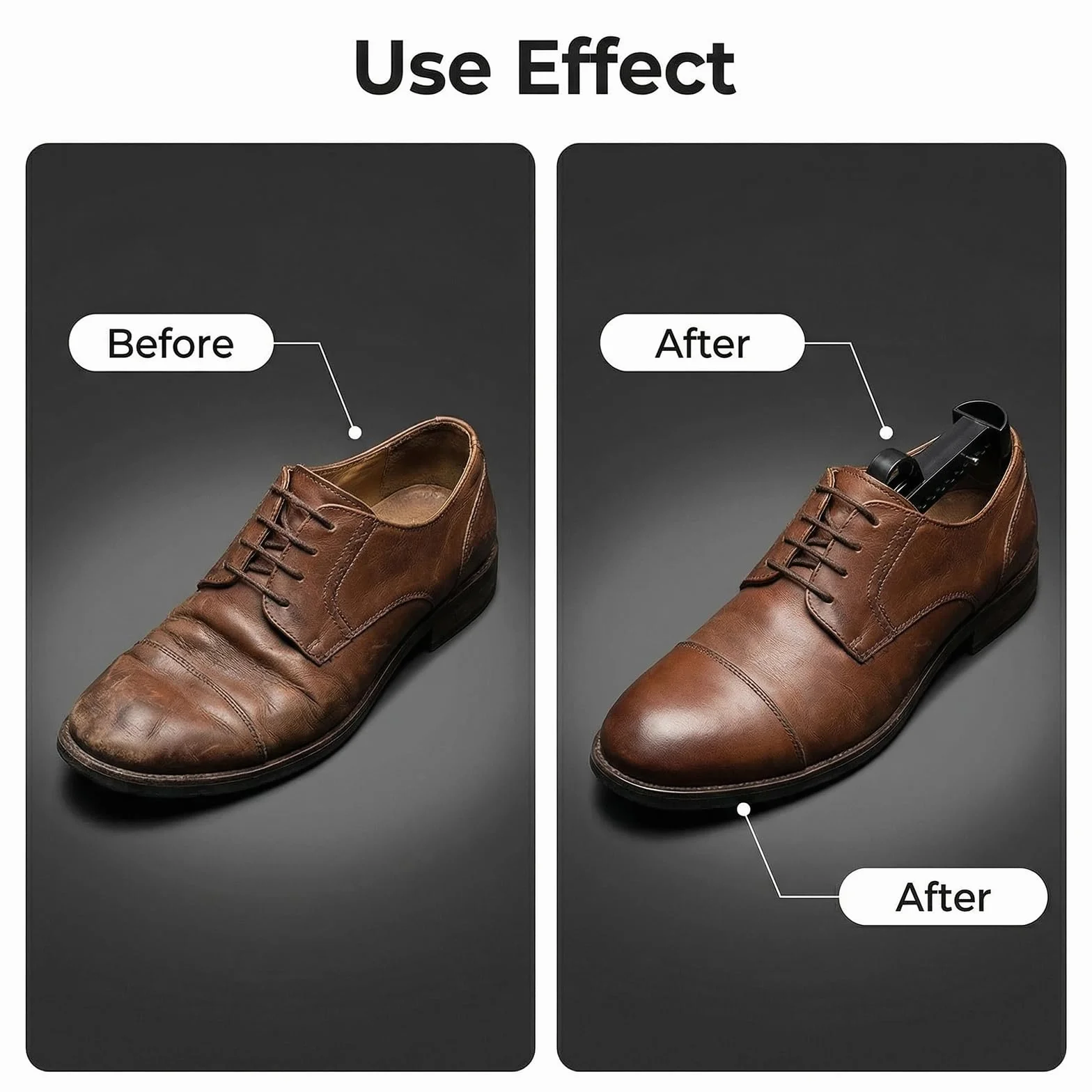 2 pares de plástico práctico de longitud ajustable para hombre, formador de árbol de zapatos, soporte para botas, forma de zapato, plástico para zapatos, tacones, zapatillas de deporte