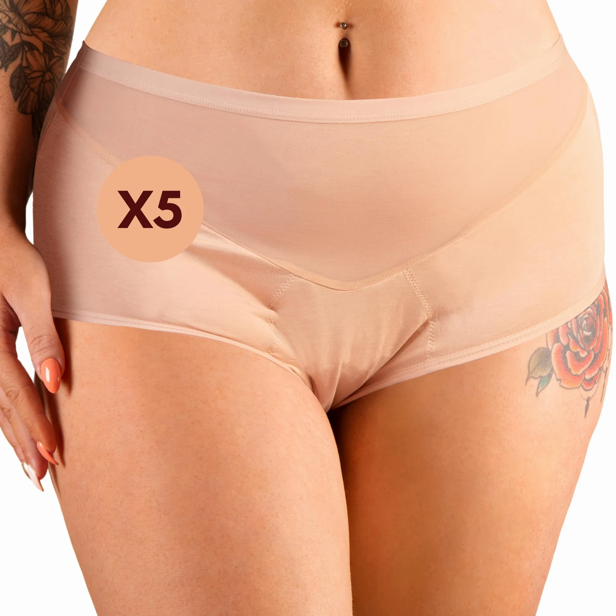 Braga Menstrual Mujer de Talla Alta Vanessa - Serenidad, Comodidad y Feminidad - Tallas S a 5XL