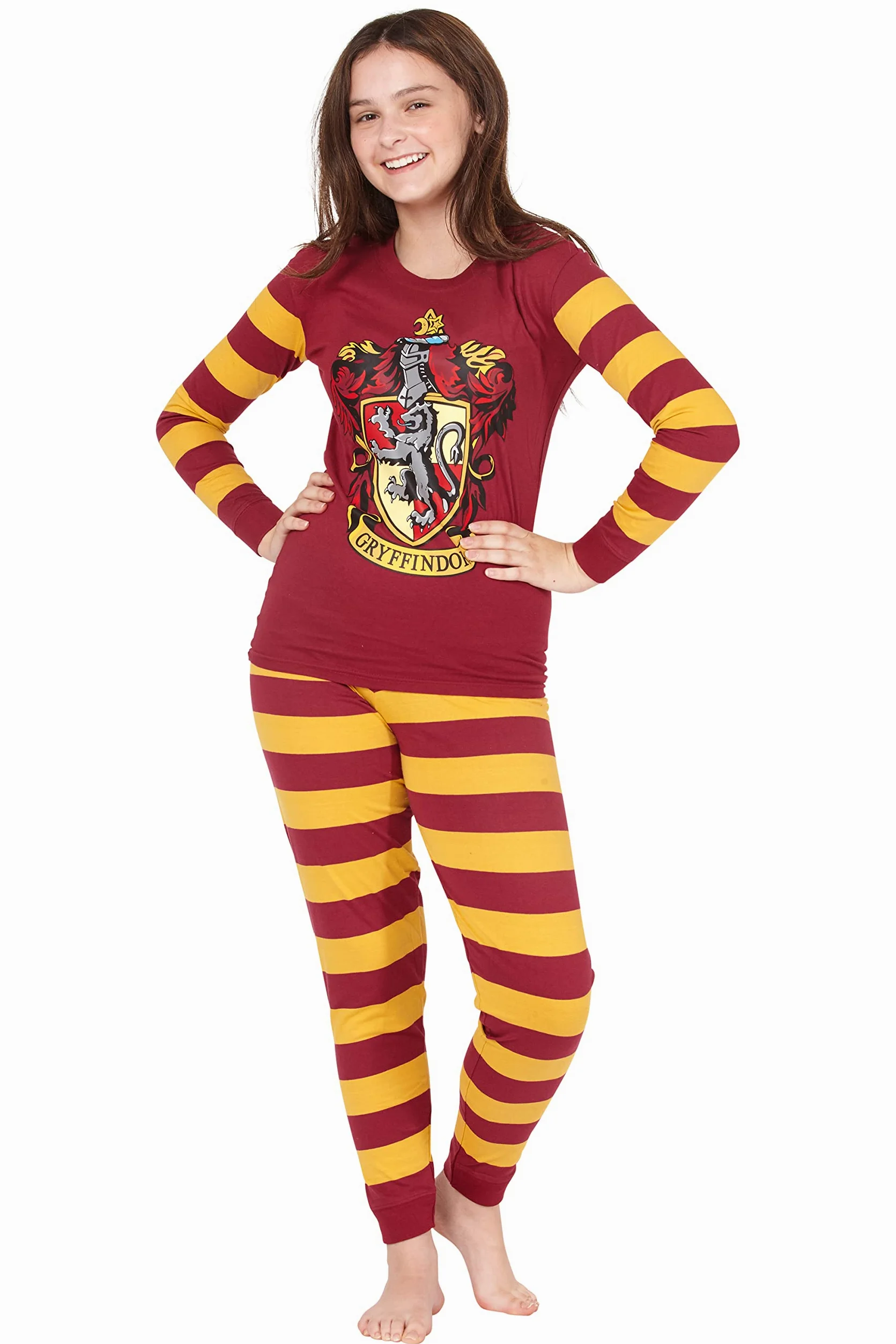 INTIMO Harry Potter Kids todas las casas Gryffindor Pijama Crest (14)