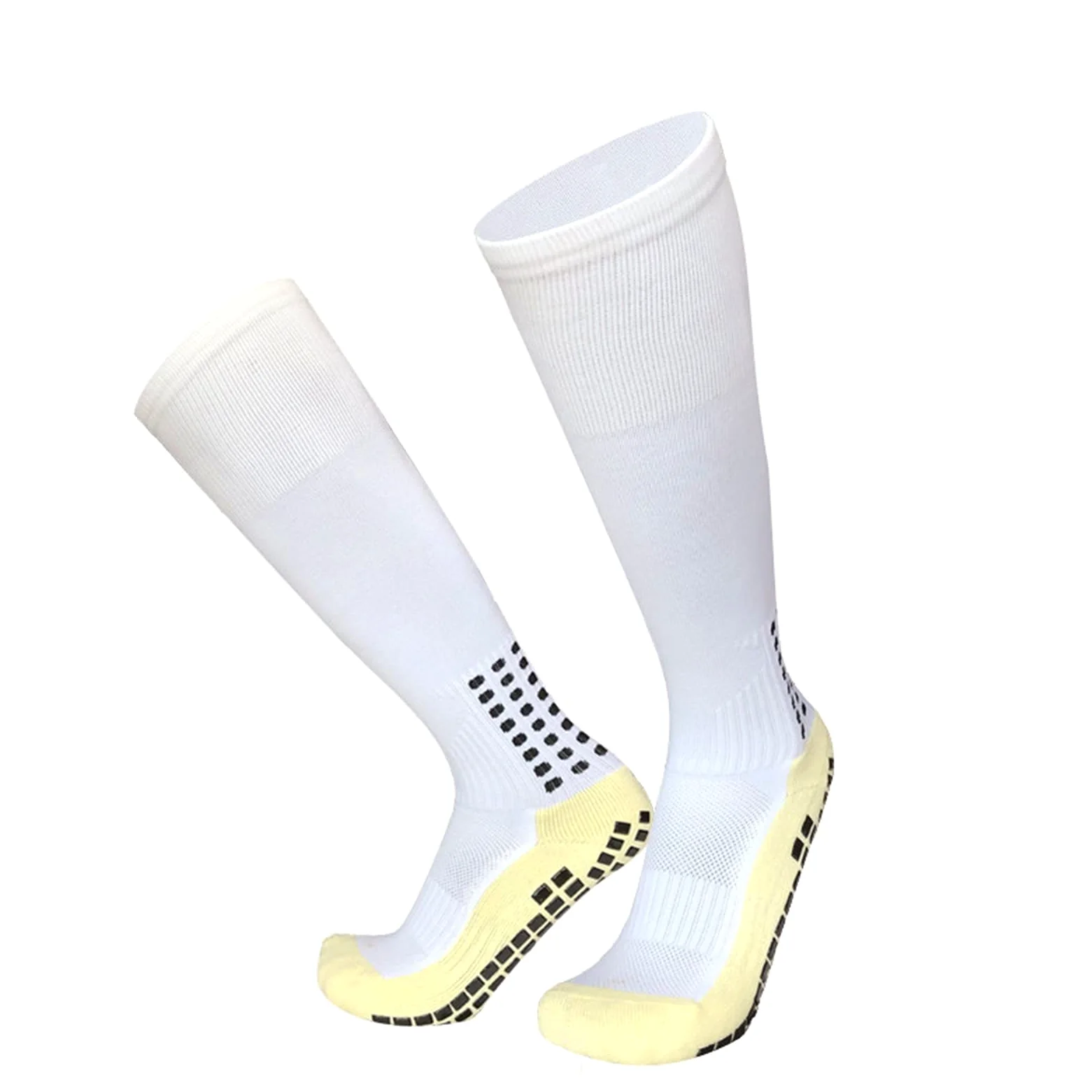Calcetines de fútbol Antideslizante Hombres Bloque de Caucho Toalla de Toalla Bajo Largo Fútbol Calcetines Hombres Mujeres Calcetines de Rugby Socks Deportes