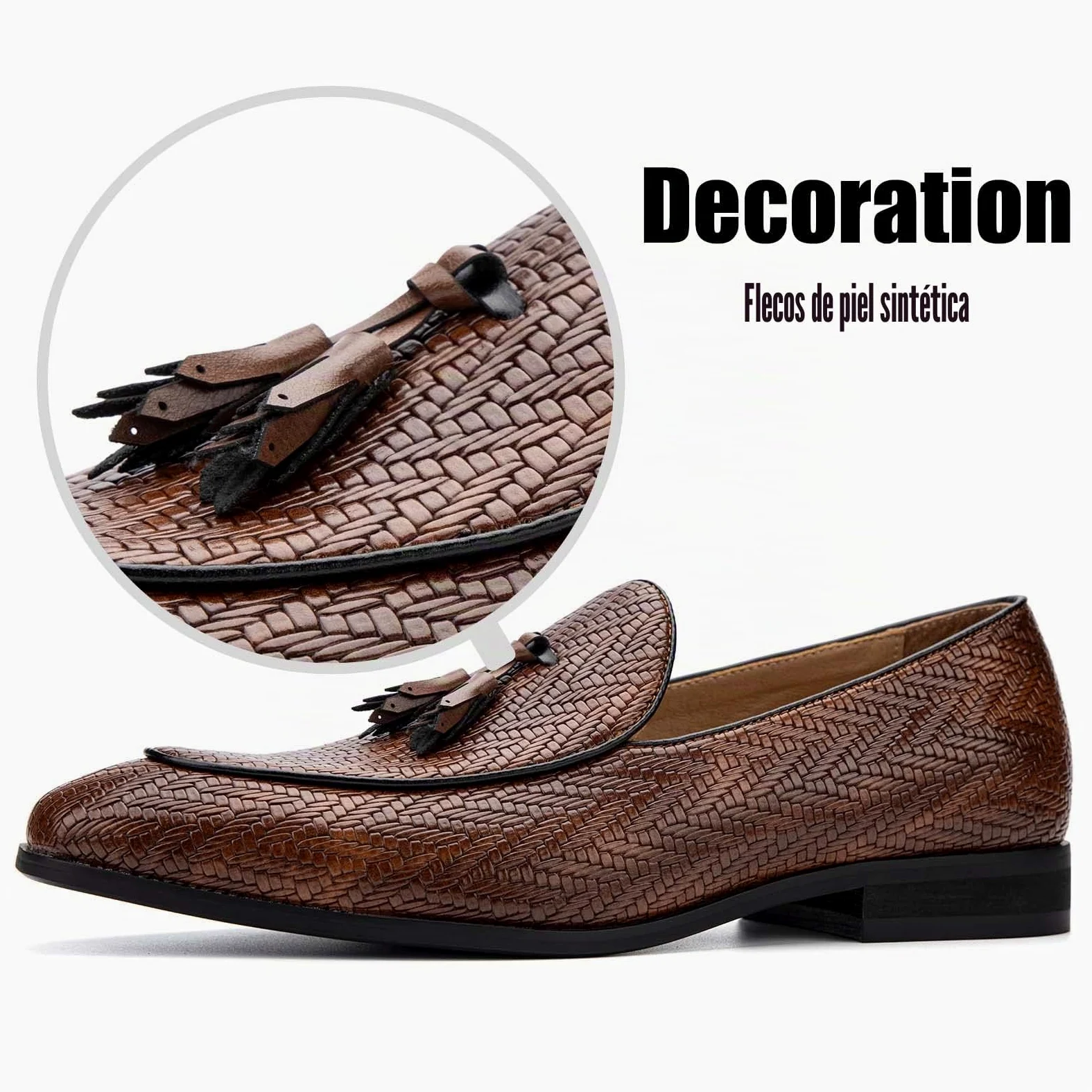 JITAI Mocasines de Hombre Zapatos Hombre Vestir Mocasines Verano Hombre Zapatos Traje