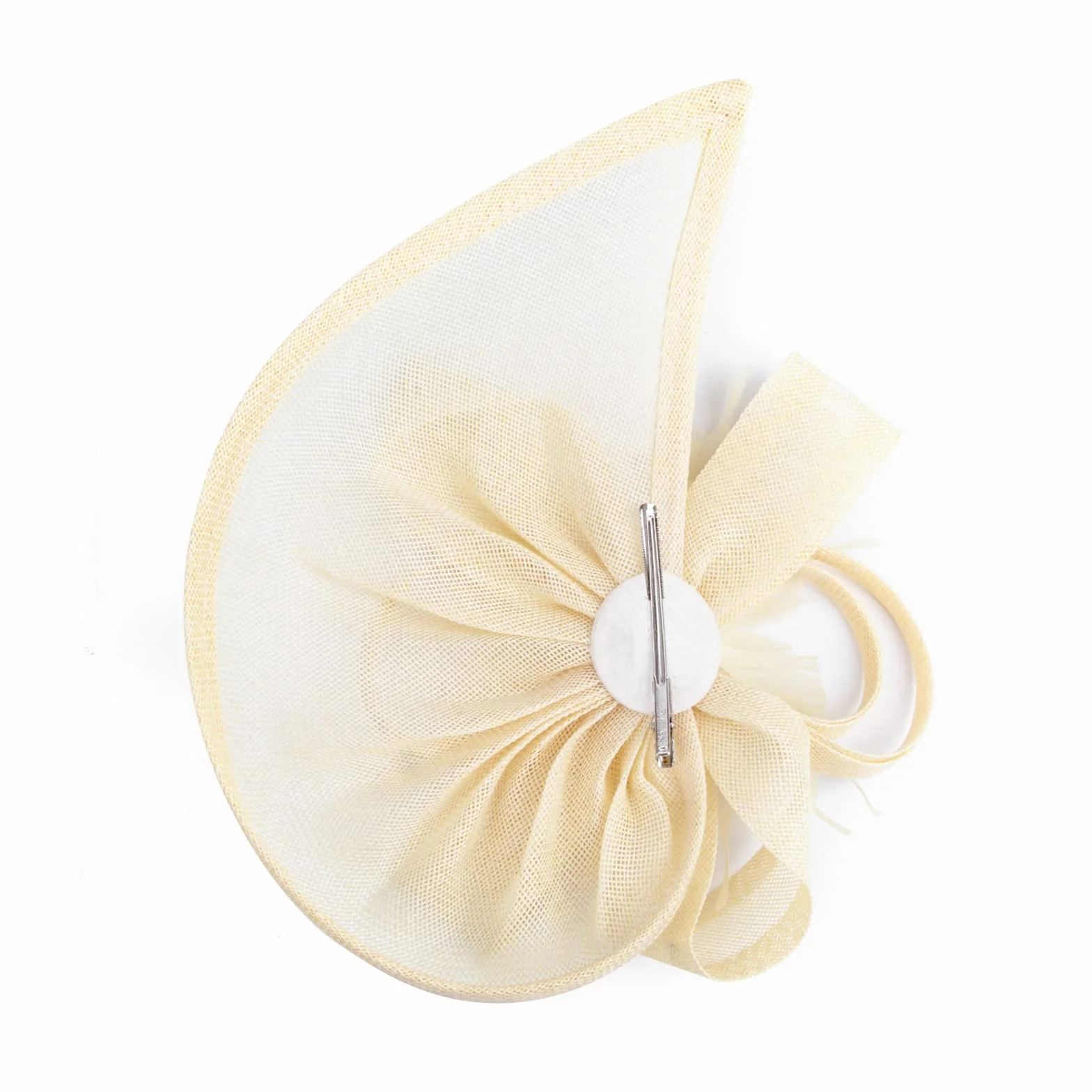 DRESHOW Fascinator Hats Tea Party Hat Vintage Pillbox Hat Diadema Cóctel Headwear Para Niñas y Mujeres