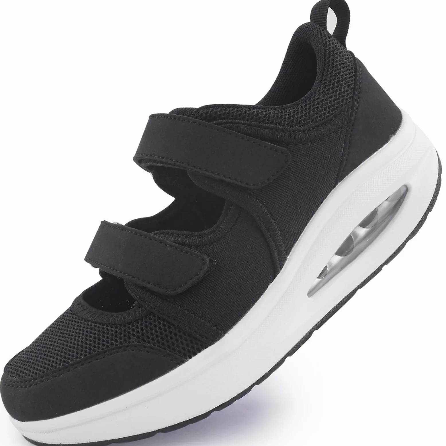 Git-up Transpirable Enfermera Zapatillas Mujer Antideslizante Ajustable Cómodo Correr Correr Casual Ortopédico Ligero Artritis Diabetes Fascitis Plantar Zapatos