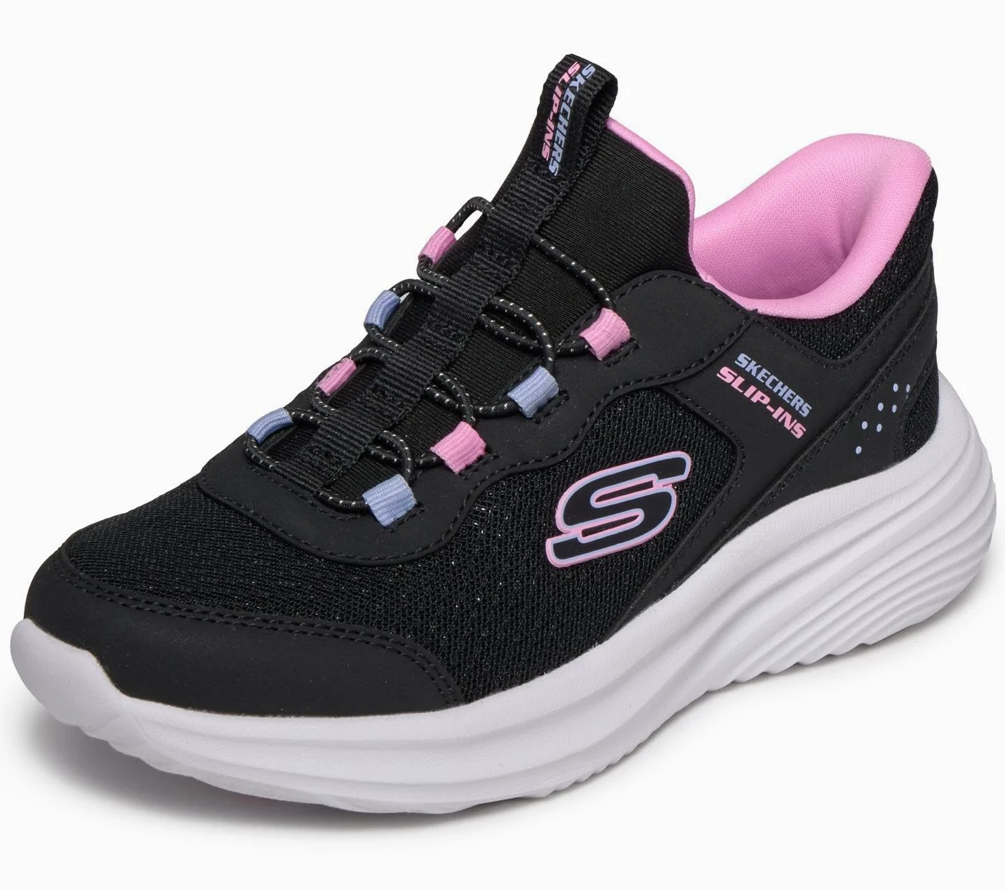 Skechers Niñas Bounder Pro Slip-In Entrenador