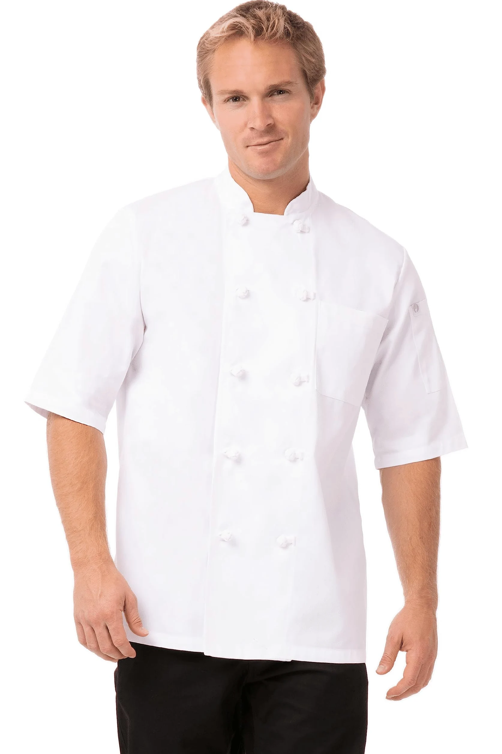 Chef Works Unisex Tivoli Chef Coat Chefs Jackets (Pack of 1)