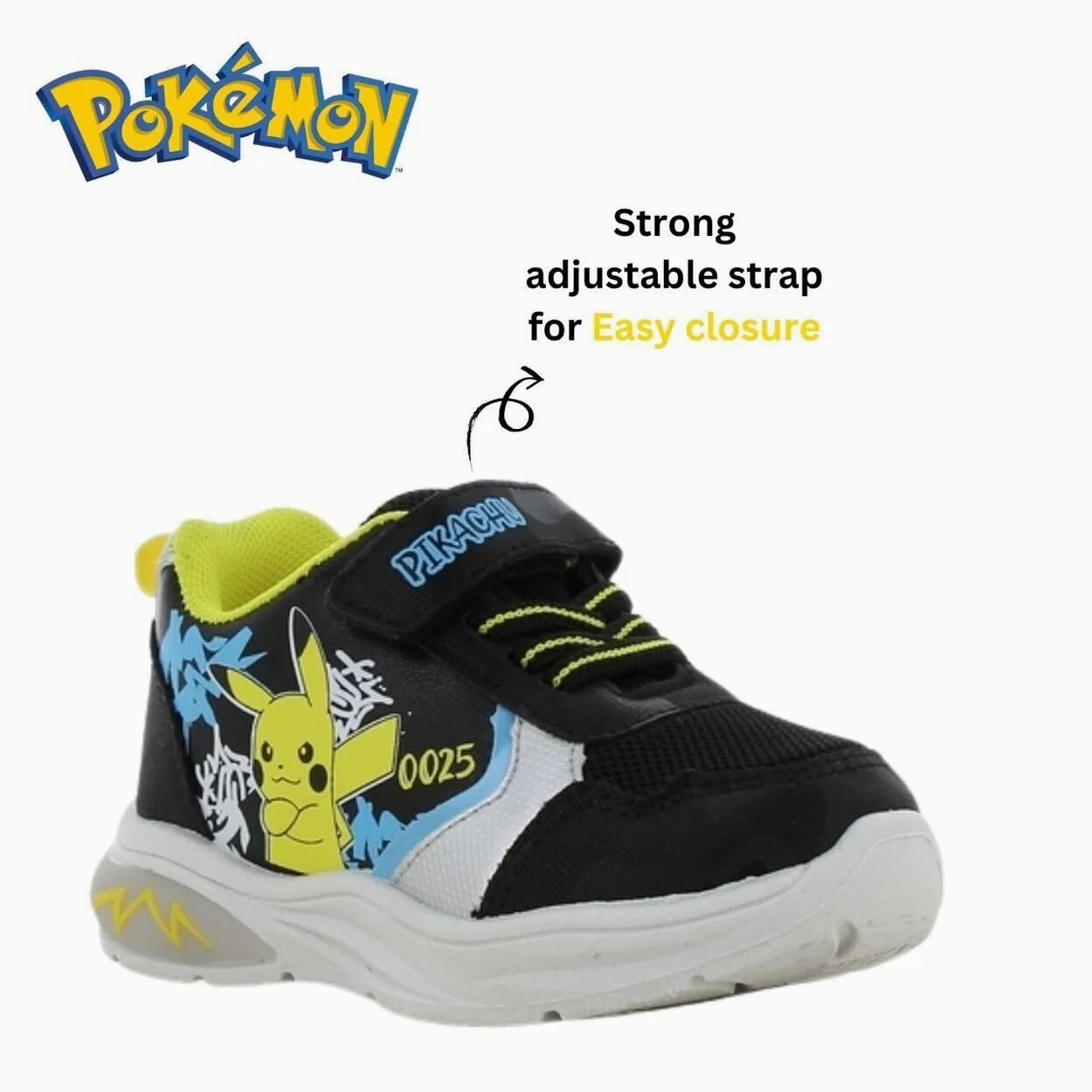 Leomil Pokémon Zapatillas Niño Deportivas | Zapatos para niños, Ligeros y cómodos, Ideal para la escuela y el tiempo libre, Pokémon 30 Years, Regalo para Niños