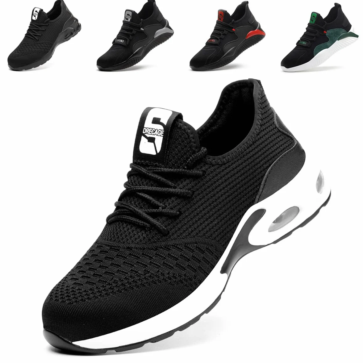 Nasogetch Zapatos de Seguridad Hombre Mujer Transpirable Antideslizante