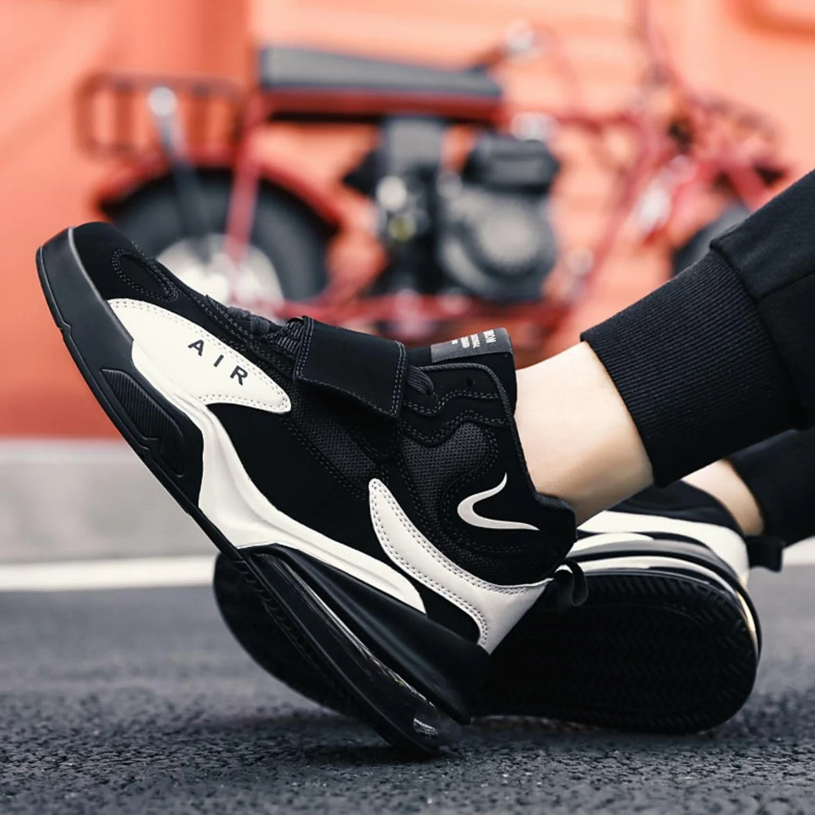 Zapatillas de Baloncesto para Hombre Deportivas de Moda Tallas Grandes