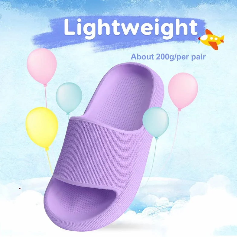 Chanclas Niño De Baño Niña Zapatos De Playa Y Piscina para Niño Sandalias de Diseño Antideslizante Zapatos De Ducha Ligero Chanclas EU29-37