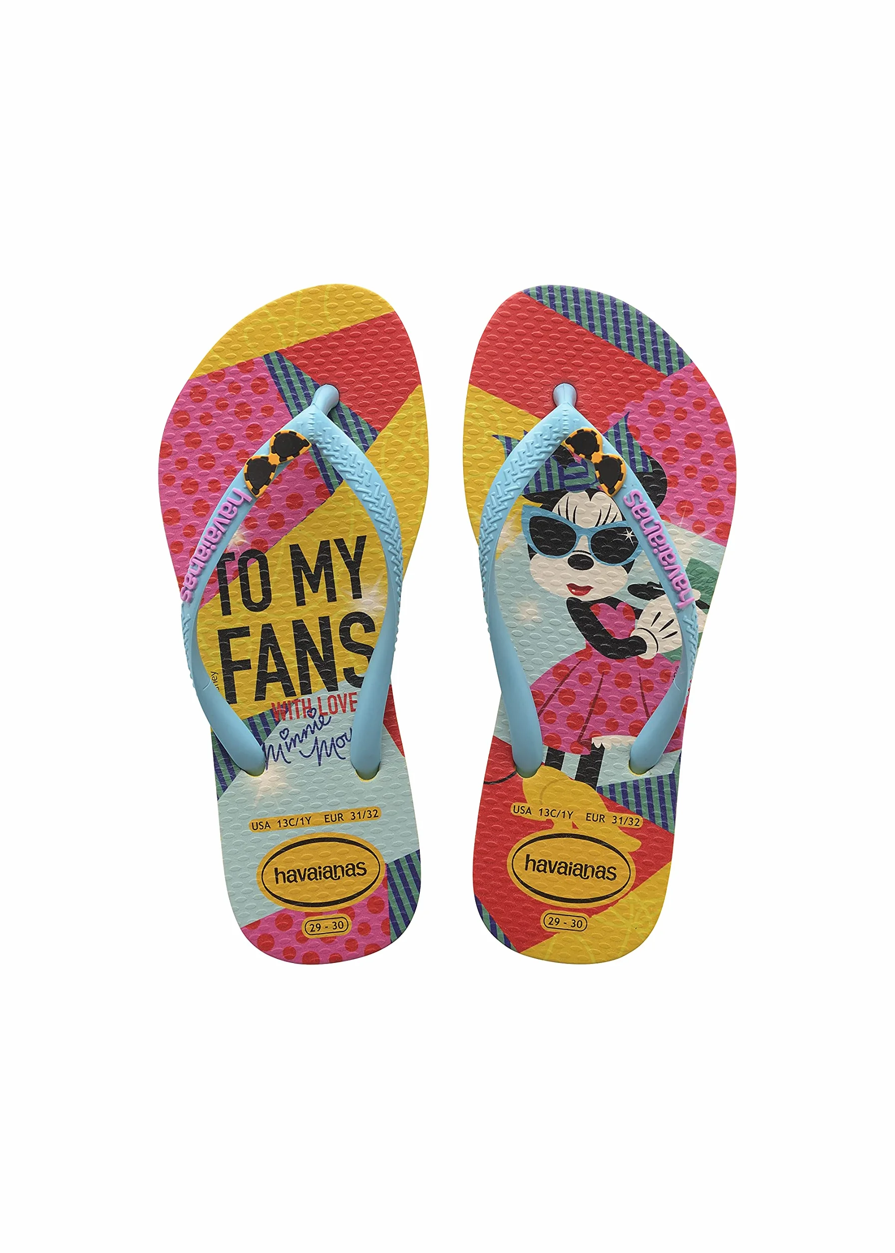 Havaianas Kids Disney Cool FlipFlop Unisex niños Gold Yellow 27 EU