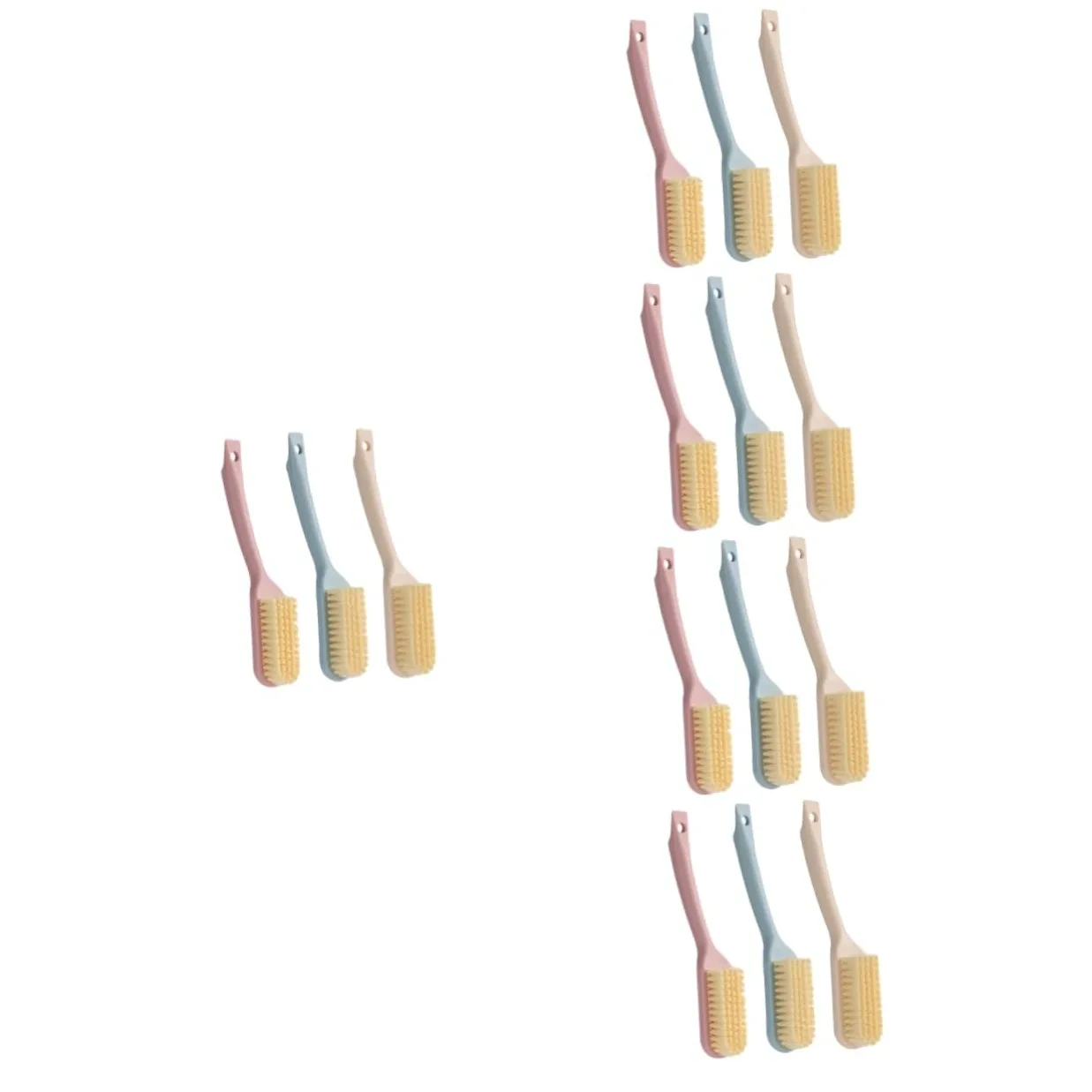 Veemoon 5 Series Cepillo para Zapatos Cepillo para Fregar Zapatos Limpiador De De Gamuza s para Limpiar Limpieza De De 3 Piezas x 5