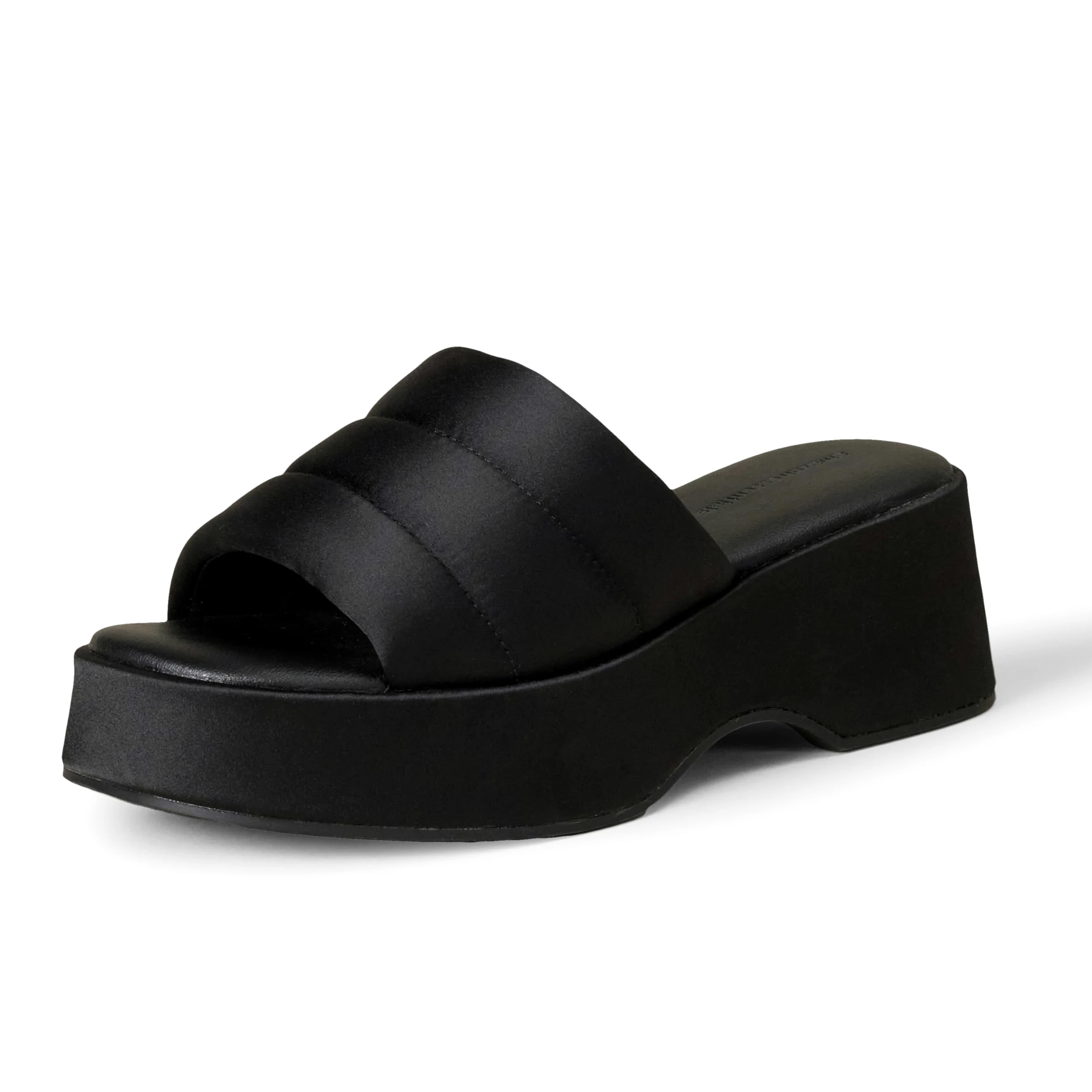 Amazon Essentials Mujer Sandalia sin Cordones con Plataforma