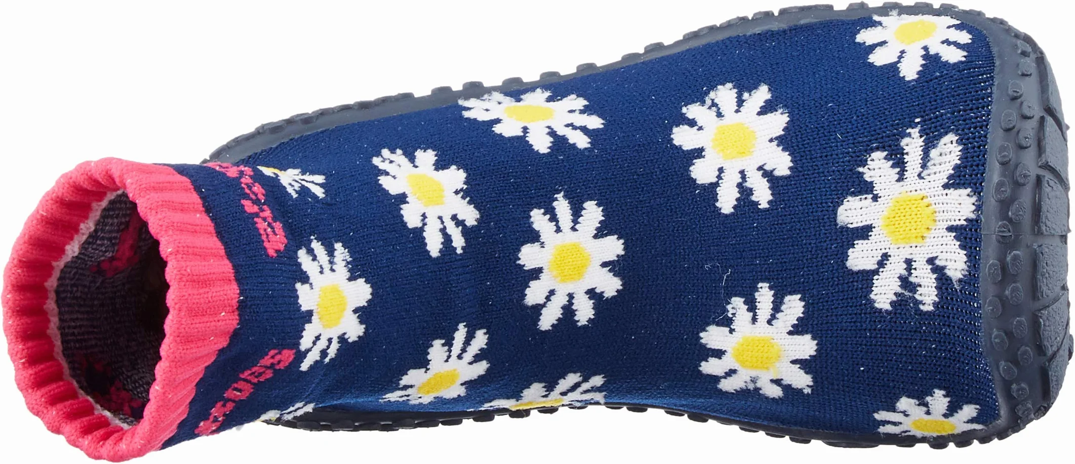 Playshoes Calcetines de Playa con protección UV Flor de Margarita, Zapatos de Agua Unisex niños, Azul Oscuro (Dark Blue), 28/29 EU