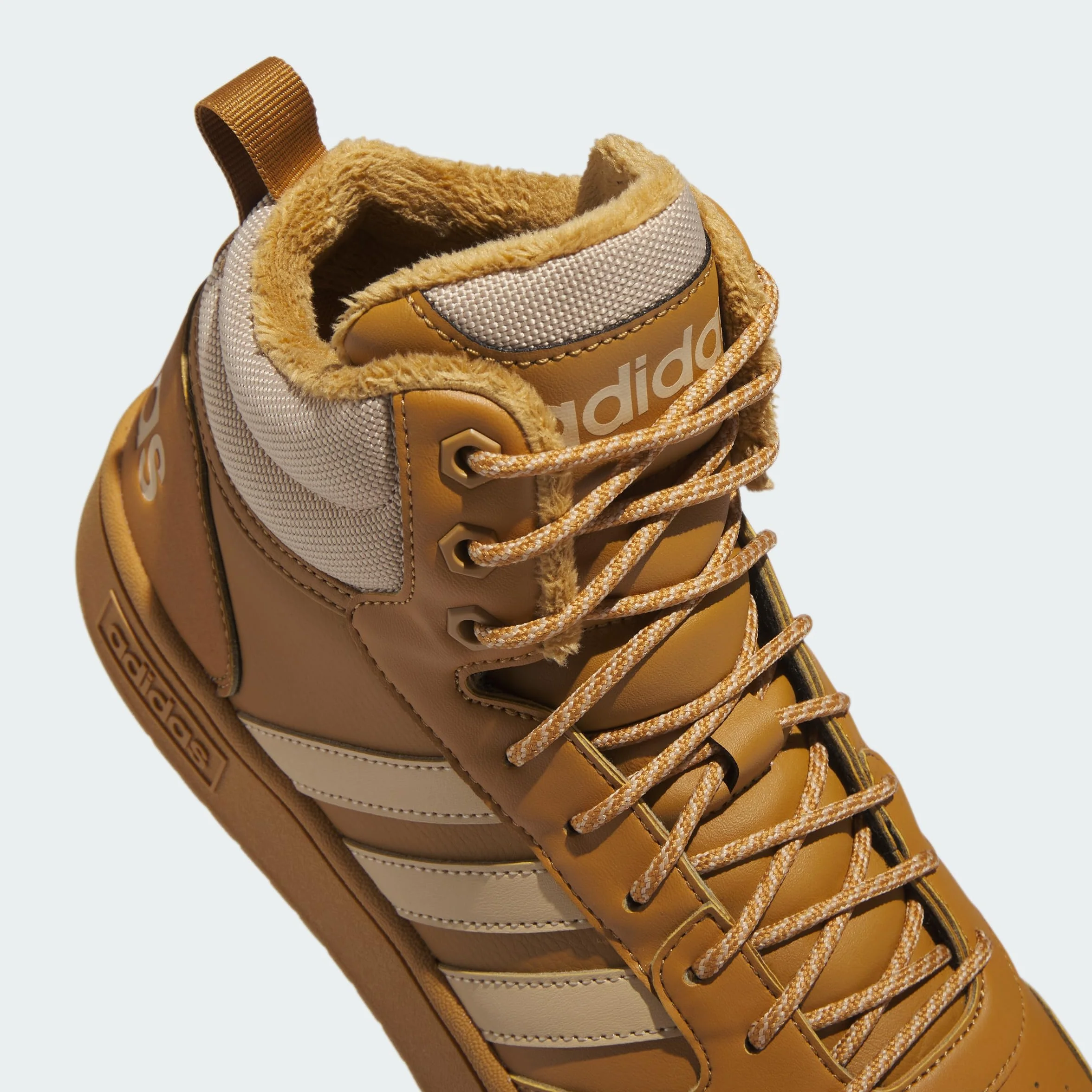 Adidas Men's Hoops 3.0 Mid Basketball Shoes Winterized Fur Lining