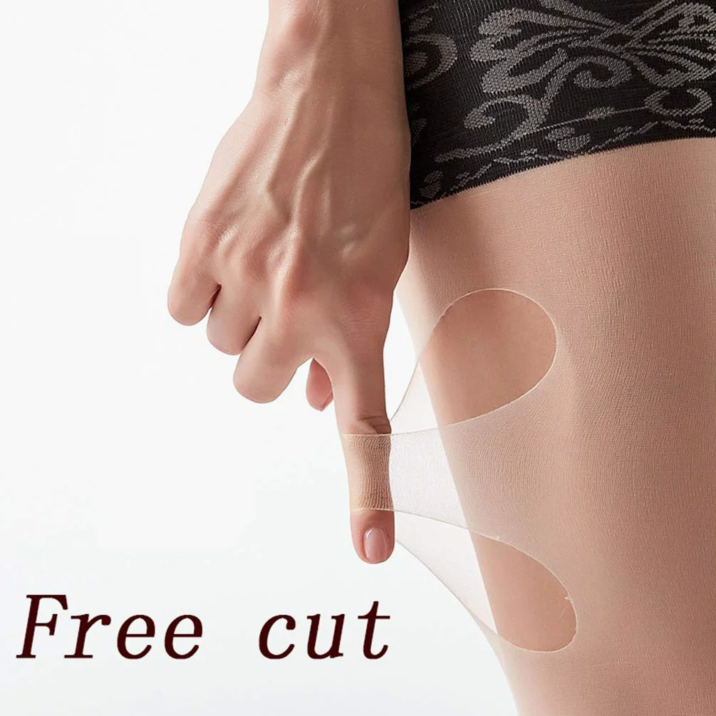 Pantimedias Regulares para Mujer, Pantimedias de Control Superior, Pantimedias Ultra Suaves, Medias de Soporte, Medias de sujeción, Pantimedias Transparentes,Negro,6 Pair