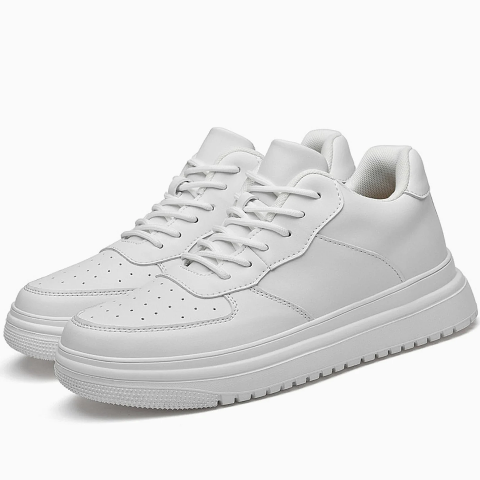 Generisch 2026 Zapatos con Elevadores Hombre 6/8/10cm Unisex Altura Ajustable Zapatos Casuales con Elevadores Antideslizantes Transpirables Zapatillas Elegantes Hombre Charol