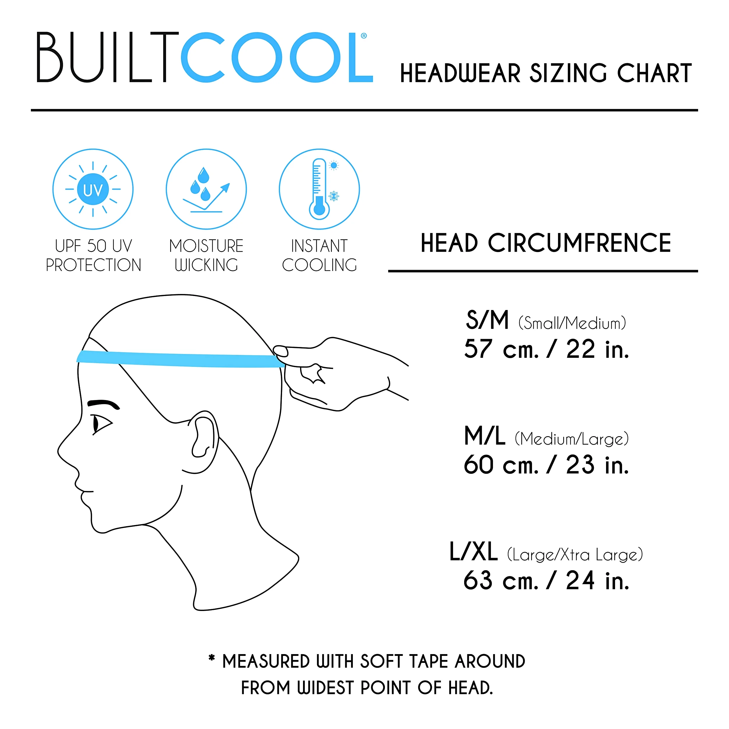 BUILTCOOL Gorro de refrigeración para adultos con pantalla de cuello – Boonie Hat para pesca, camping y kayak – Medio/Grande, antracita