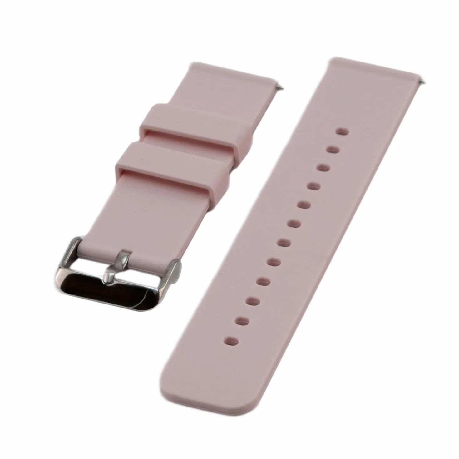 CABLEPELADO Correa reloj silicona, Banda de Reloj de Silicona, Correa de Reloj Deportiva, Banda de Reloj Universal, Pulsera de Reloj Silicona, liberación rápida, Hebilla Acero inox