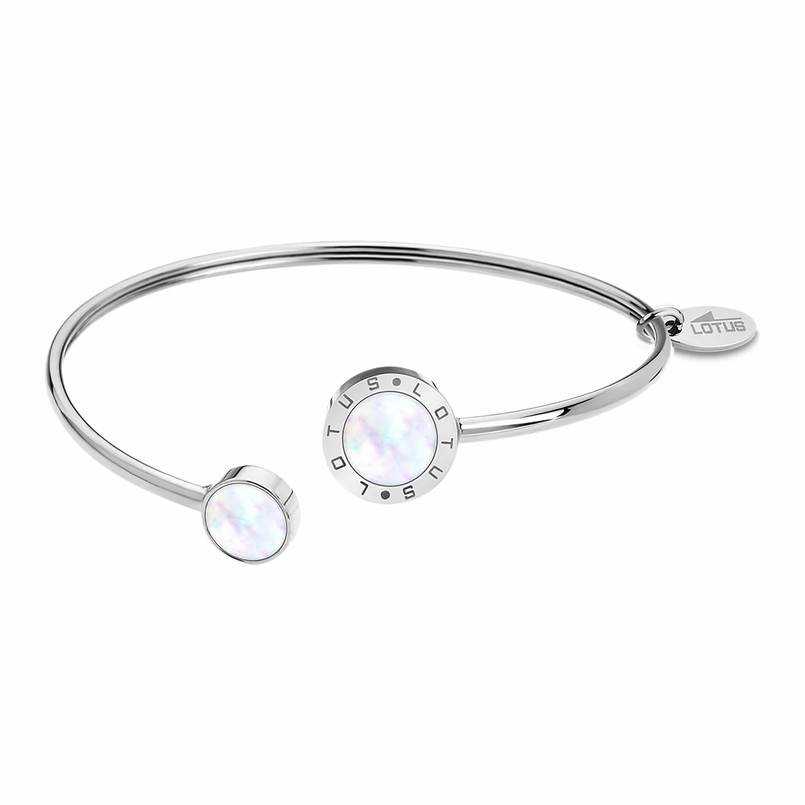 Lotus LS1837-2/1 Pulsera de acero inoxidable plateado mujer