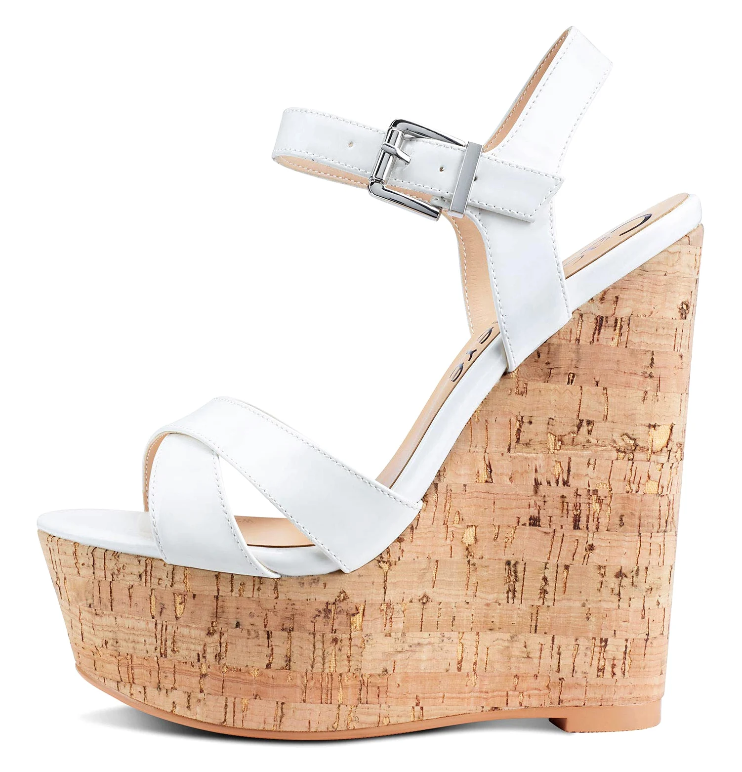 Castamere Zapatos de Tacón Plataforma Mujer Sandalias con Cuña Moda Punta Abierta Wedge High Heels Zapatos