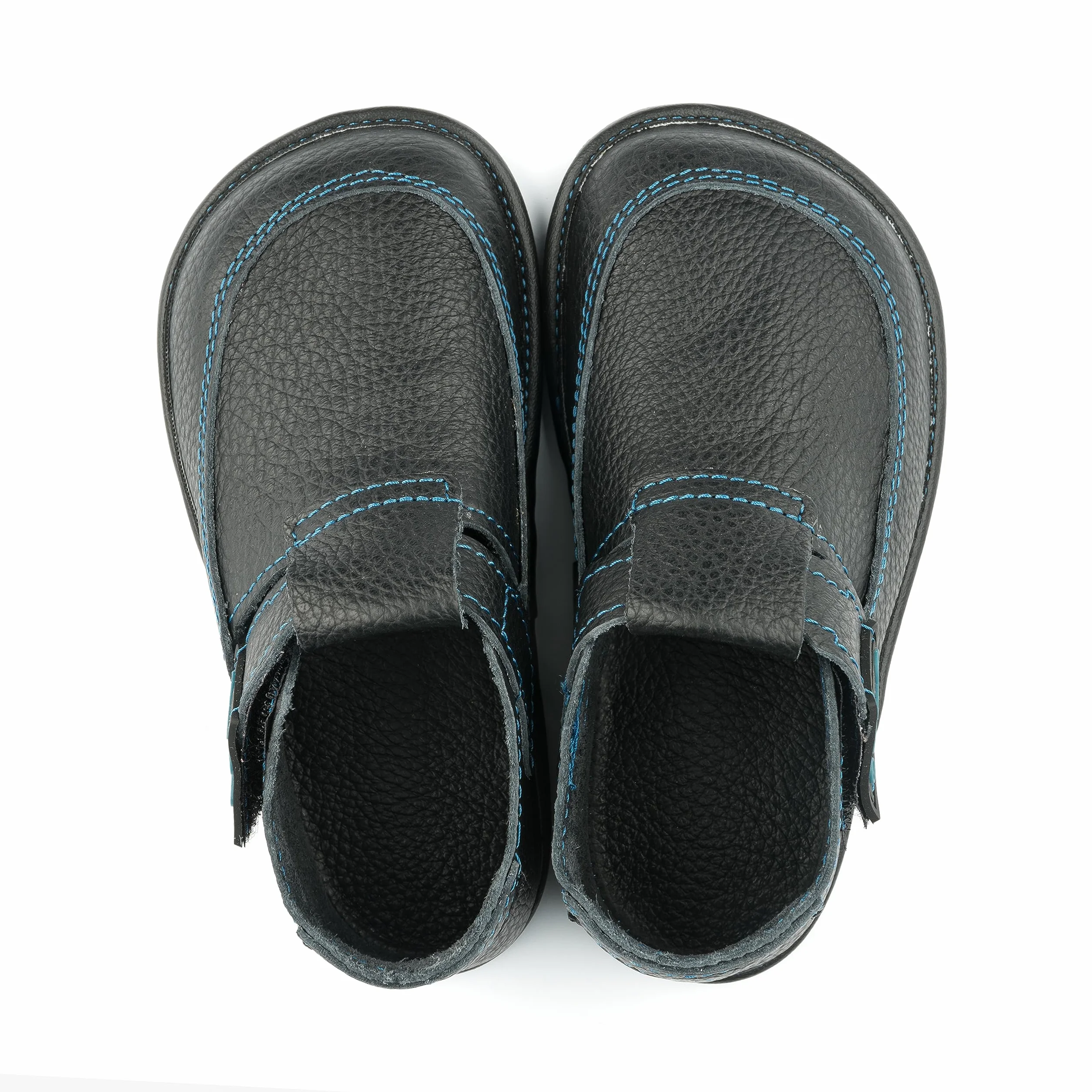 Magical Shoes Calzado Barefoot Niños y Niñas, Scarpine in Pelle, Calzado Suela Antideslizante, Kids Barefoot Shoes, Zapatos Minimalistas con Velcro, Talla 20-28, Lulu