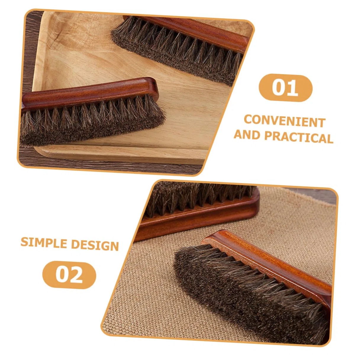 FRCOLOR 5 Series Kit Para Lustrar Zapatos Cepillo Para Zapatos Limpiador De Caballos Cepillo Para Limpiar El Pelo Kit Para Limpiar Zapatos De Cuero Kit Para El Cuidado De 2 piezas x 5