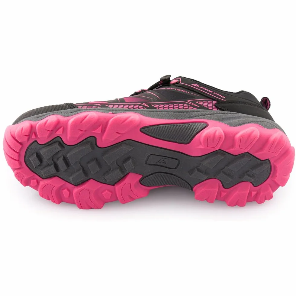 Alpine Pro FARO Unisex Niños Senderismo Zapatos Activos Zapatos de Trekking Ligeros Zapatos de Exterior Zapatos de Senderismo Duraderos Zapatos de Caminar Transpirable Tejido Exterior Softshell Base