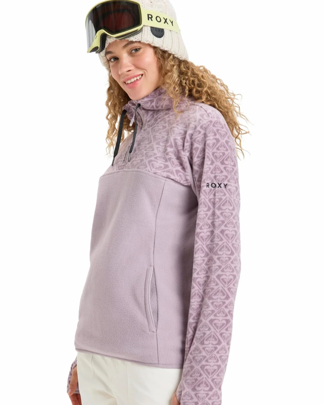 Roxy Sayna Polar Técnico con Media Cremallera Mujer