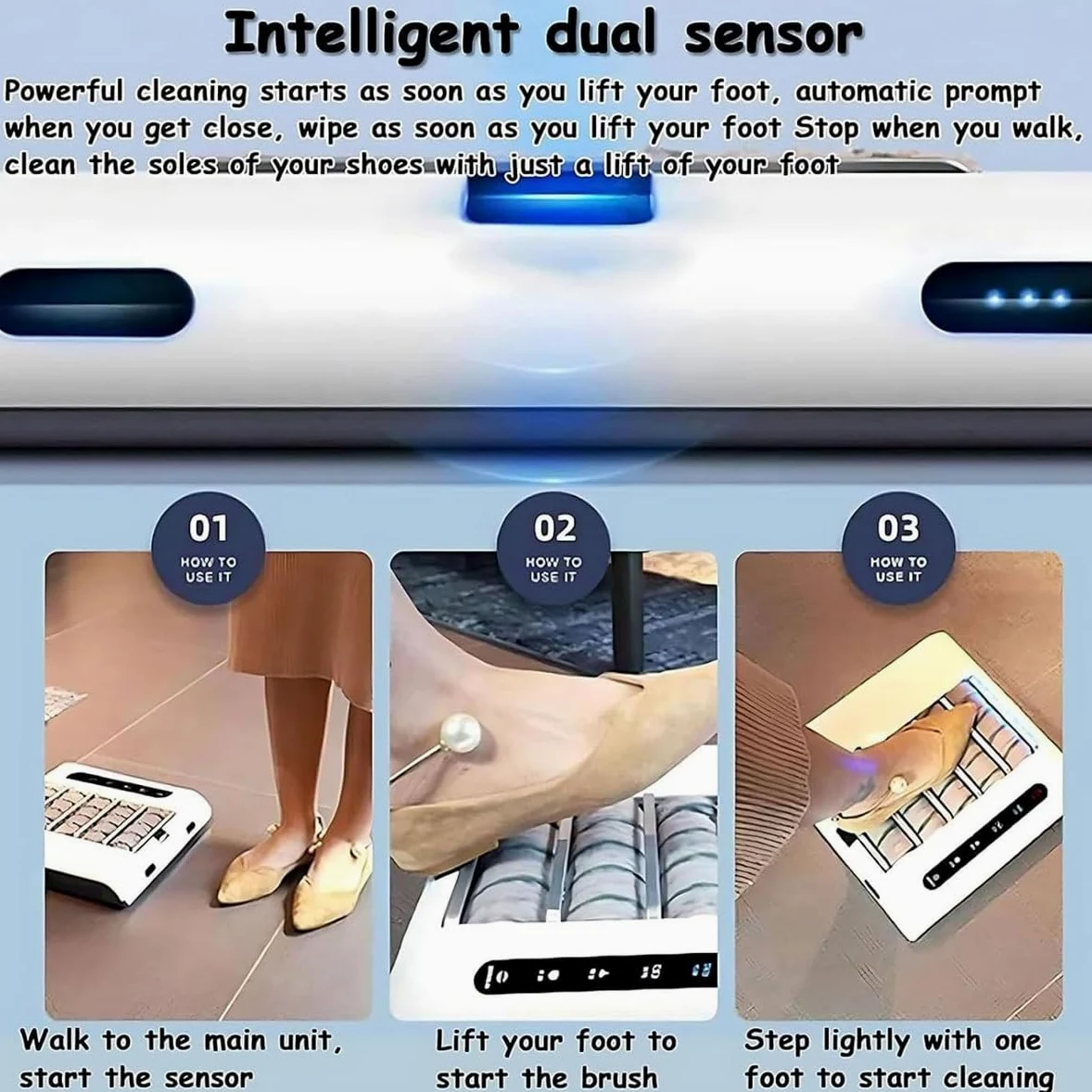 Máquina De Limpieza Suelas Totalmente Automática, Abrillantador Zapatos, Sin Agua, para Hoteles Y Edificios Comerciales