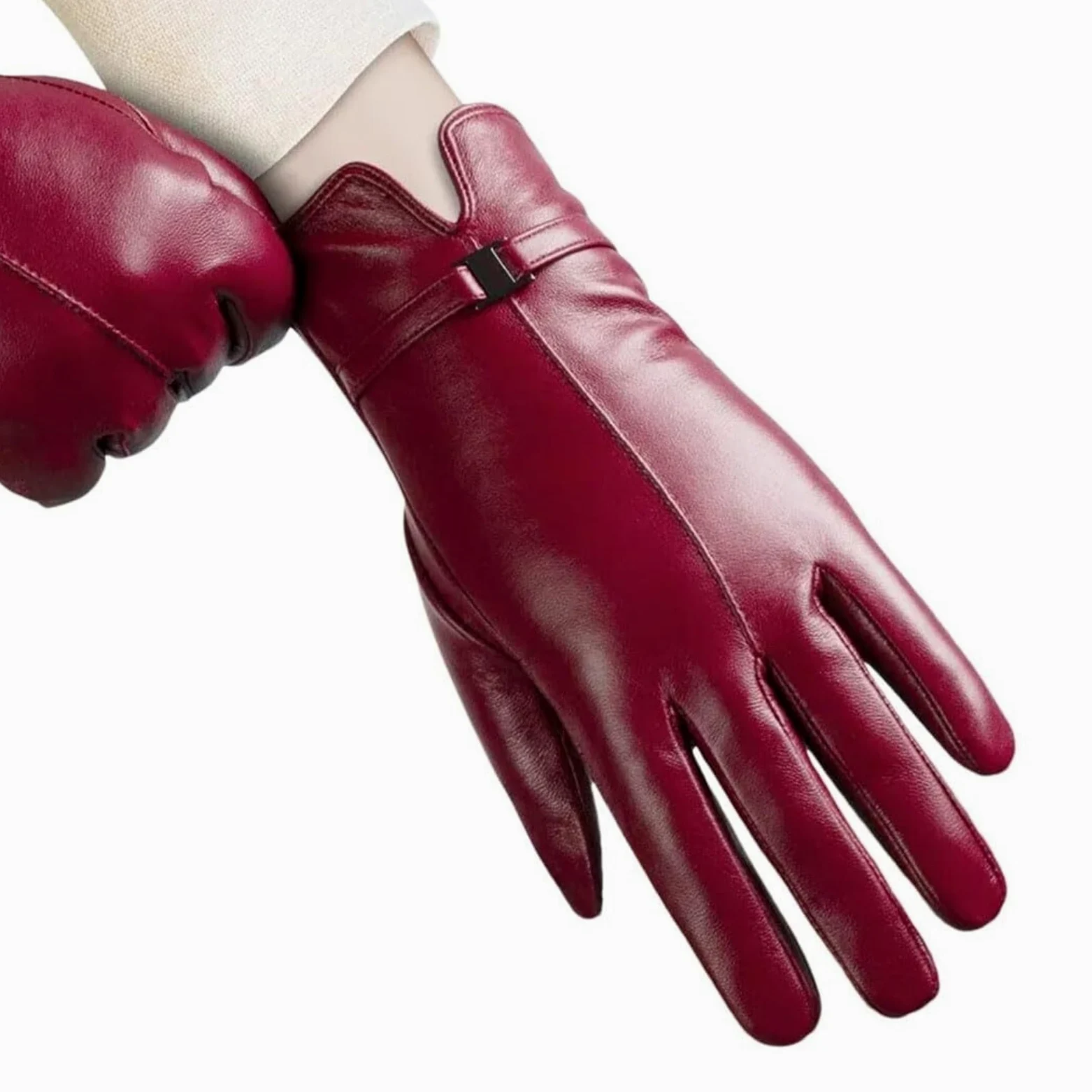 Guantes Running Guantes De Cuero De Felpa For Negocios For Ciclismo Al Aire Libre Cálidos Con Pantalla Táctil De Invierno For Mujer Guantes Deporte Hombre
