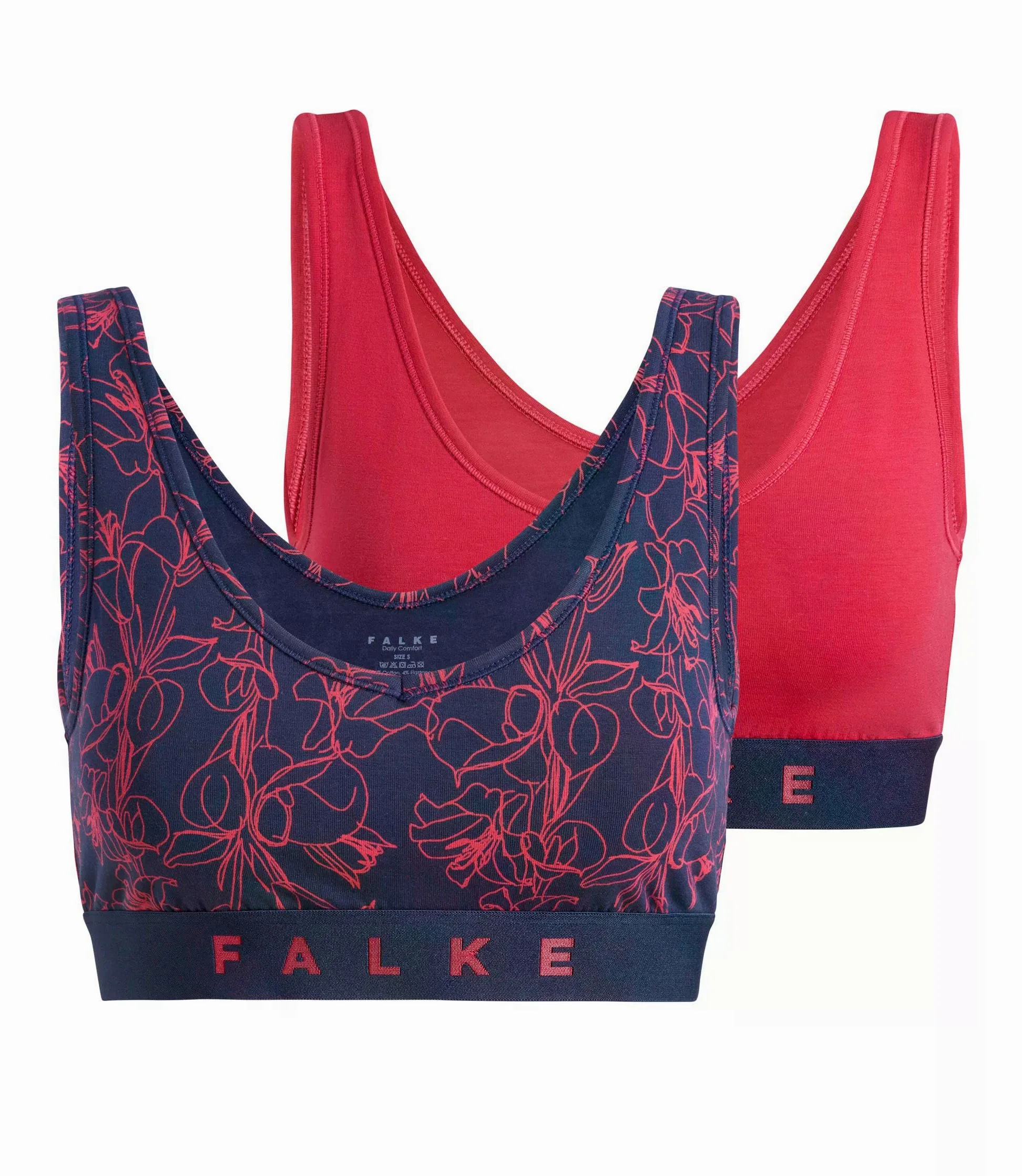 Falke Women's Daily Comfort 2-Pack sujetator Bustier Sujetador
