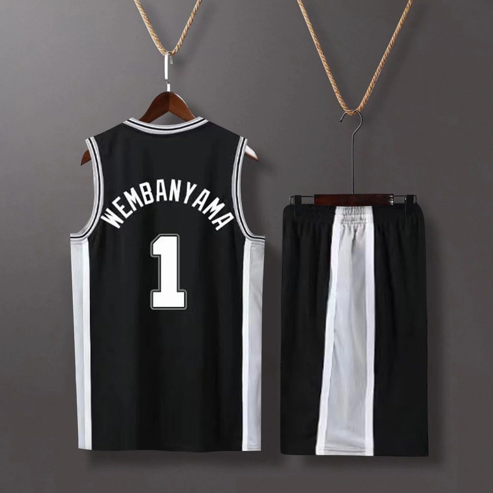 Camiseta de Baloncesto Hombre y Niño 2 Piezas, Trajes de Baloncesto para Adultos y Niños, Camiseta de Baloncesto para Niños + Pantalones Cortos, Trajes de Baloncesto para Adultos