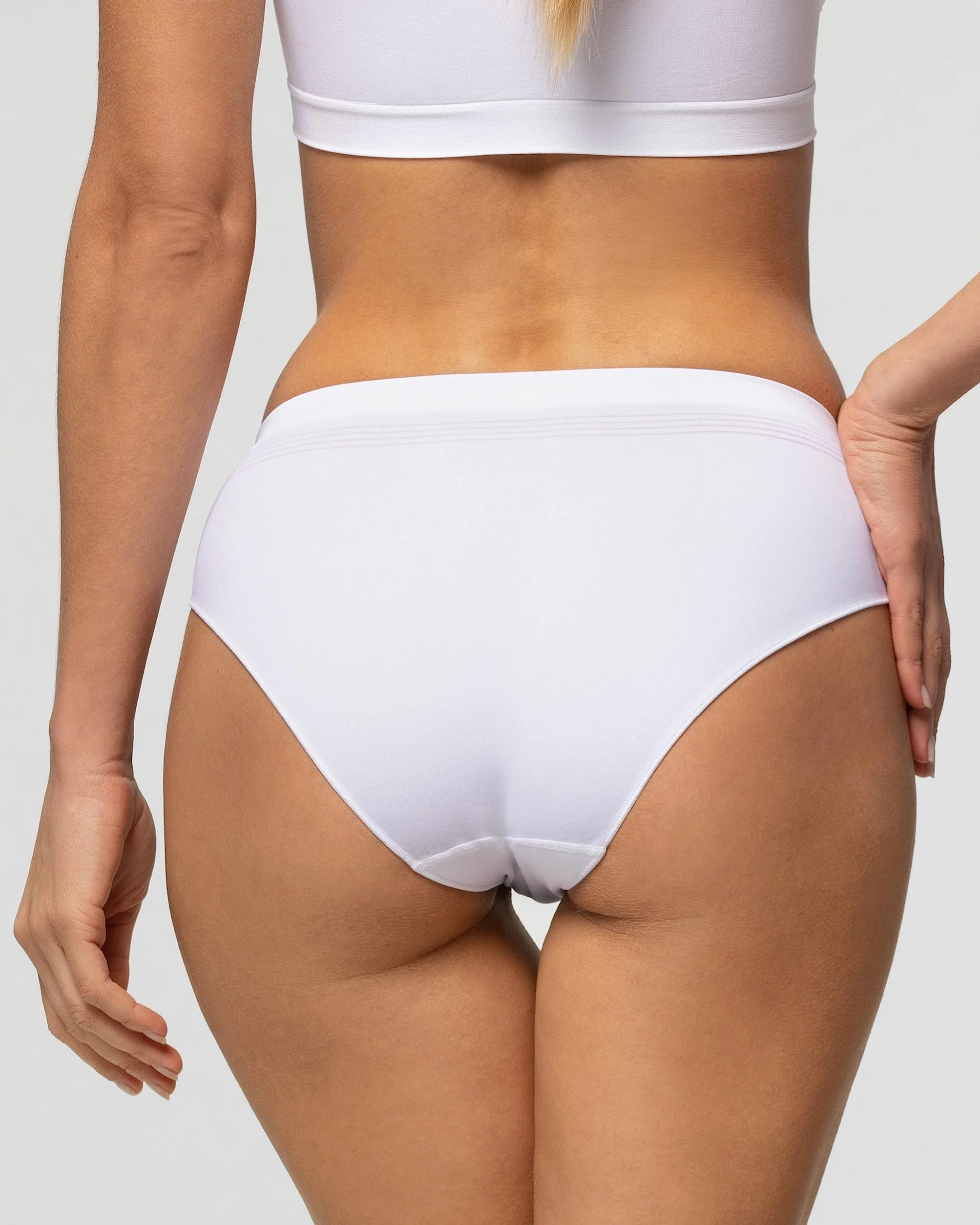 POMPEA Slip Seamless Ropa Interior Pack de 5 Mujer