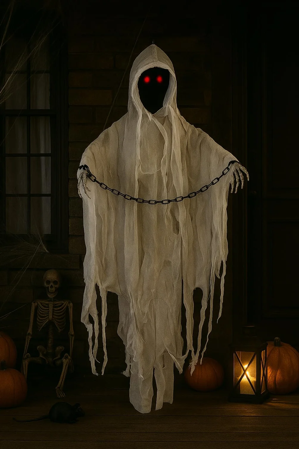 P'tit Clown Spectre Colgante Animado Sonido Luminoso 120 cm