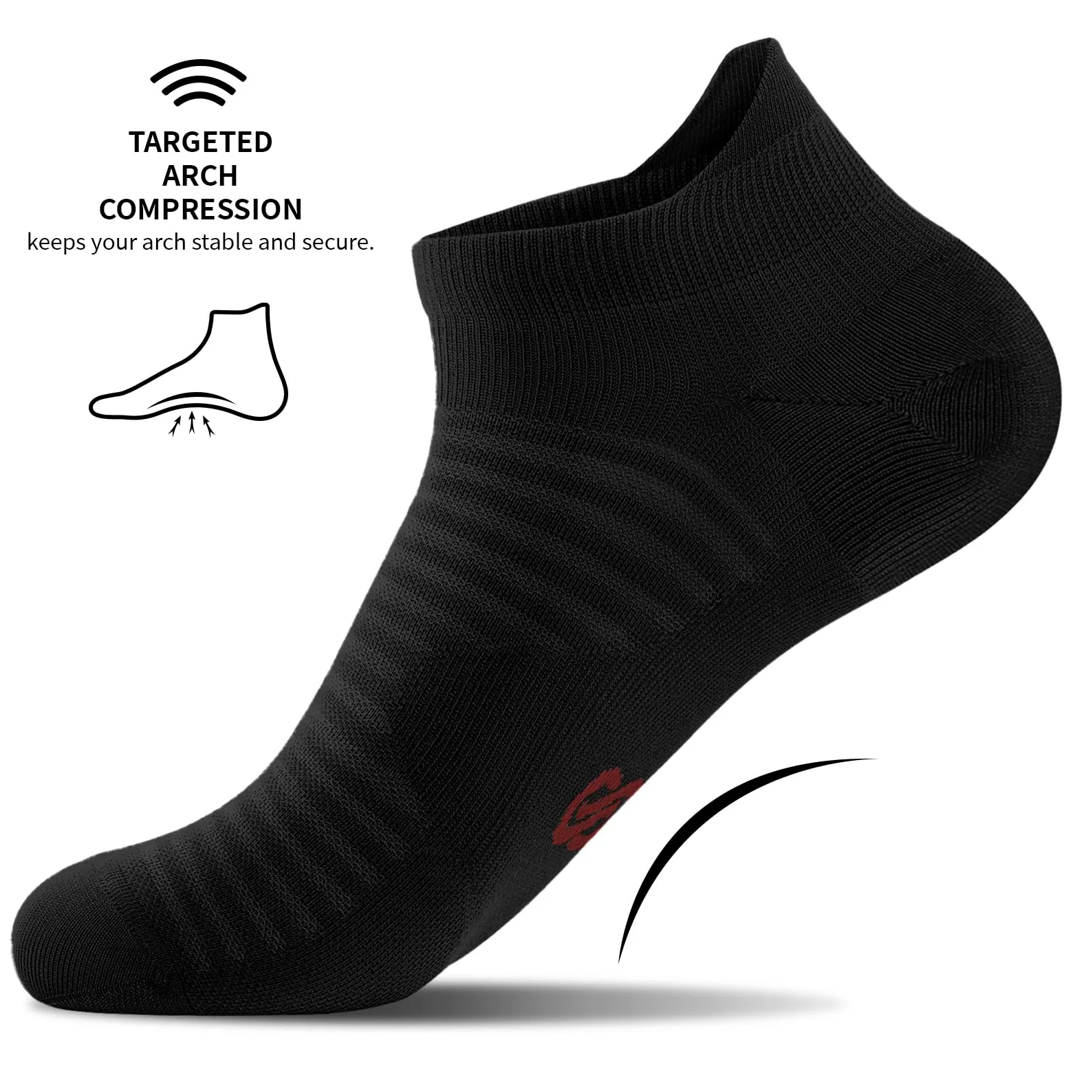 6 pares de calcetines de compresión para hombre y mujer