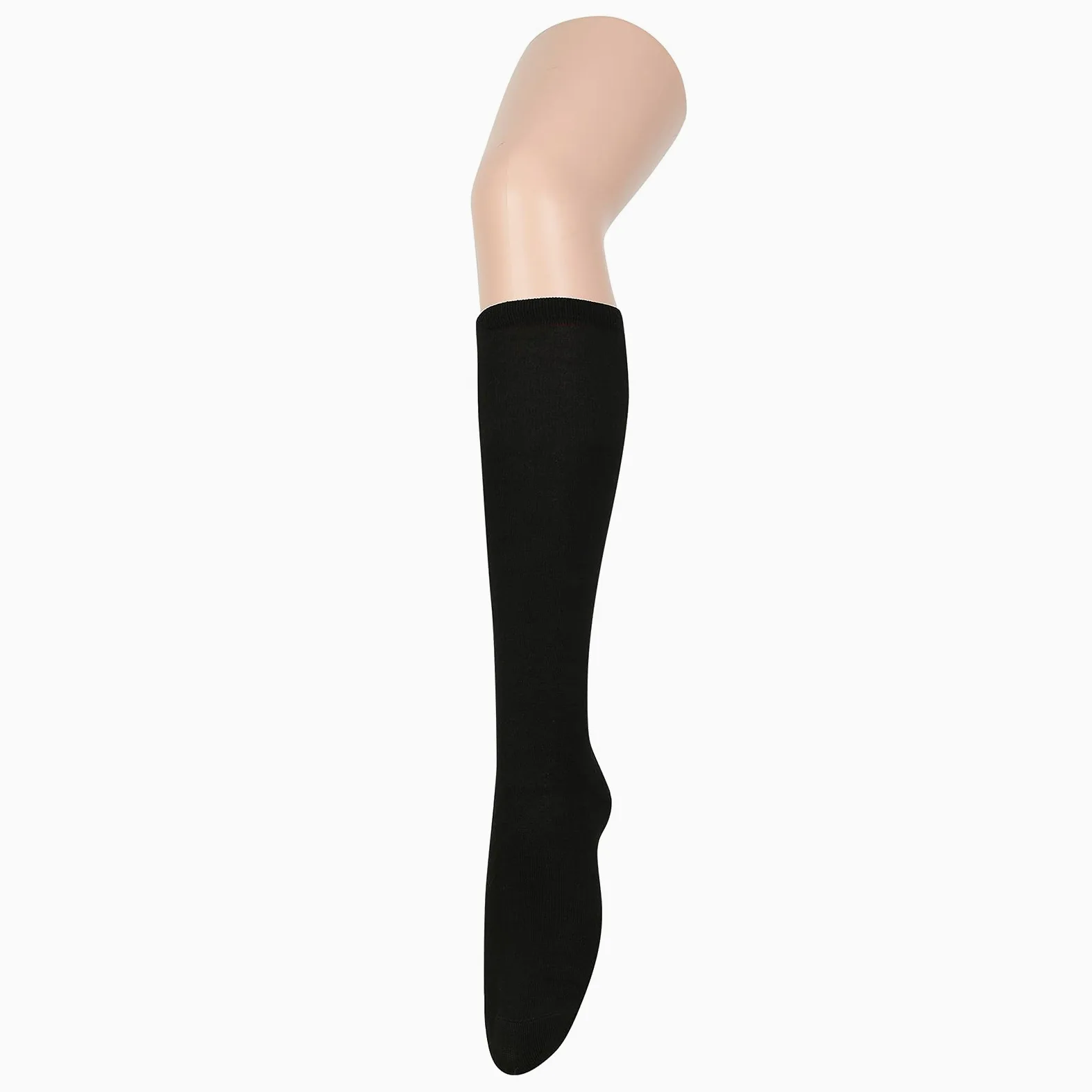 Calcetines altos hasta la rodilla para mujer, calcetines largos atléticos delgados de muslo alto, calcetines deportivos al aire libre, calcetines de tubo casuales, Paquete de 3 Negro, Talla única