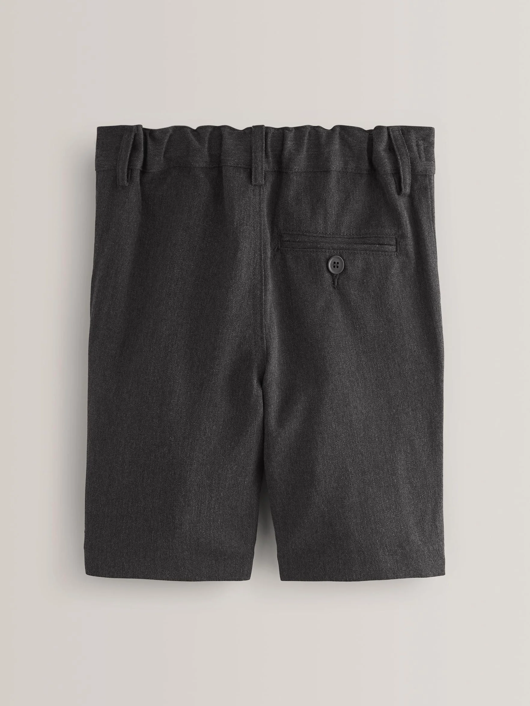 NEXT Niños Pack de 2 Pantalones Cortos Escolares sin Pinzas Delanteras