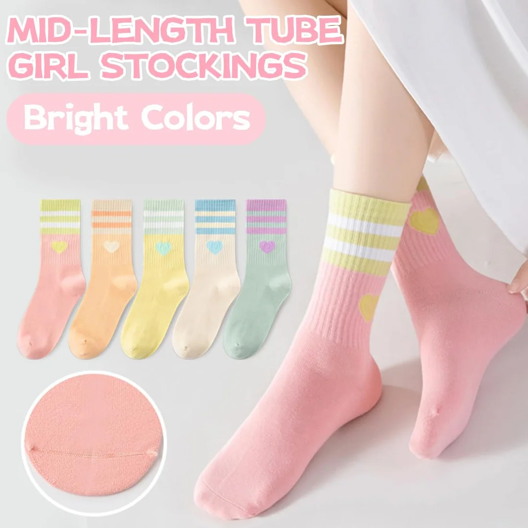 Calcetines Deporte Niña, 6 Pares 35-38,Calcetines Deportivos, Calcetines Coloridos, Calcetines Sin Costuras, Für 8-12 Años Niños